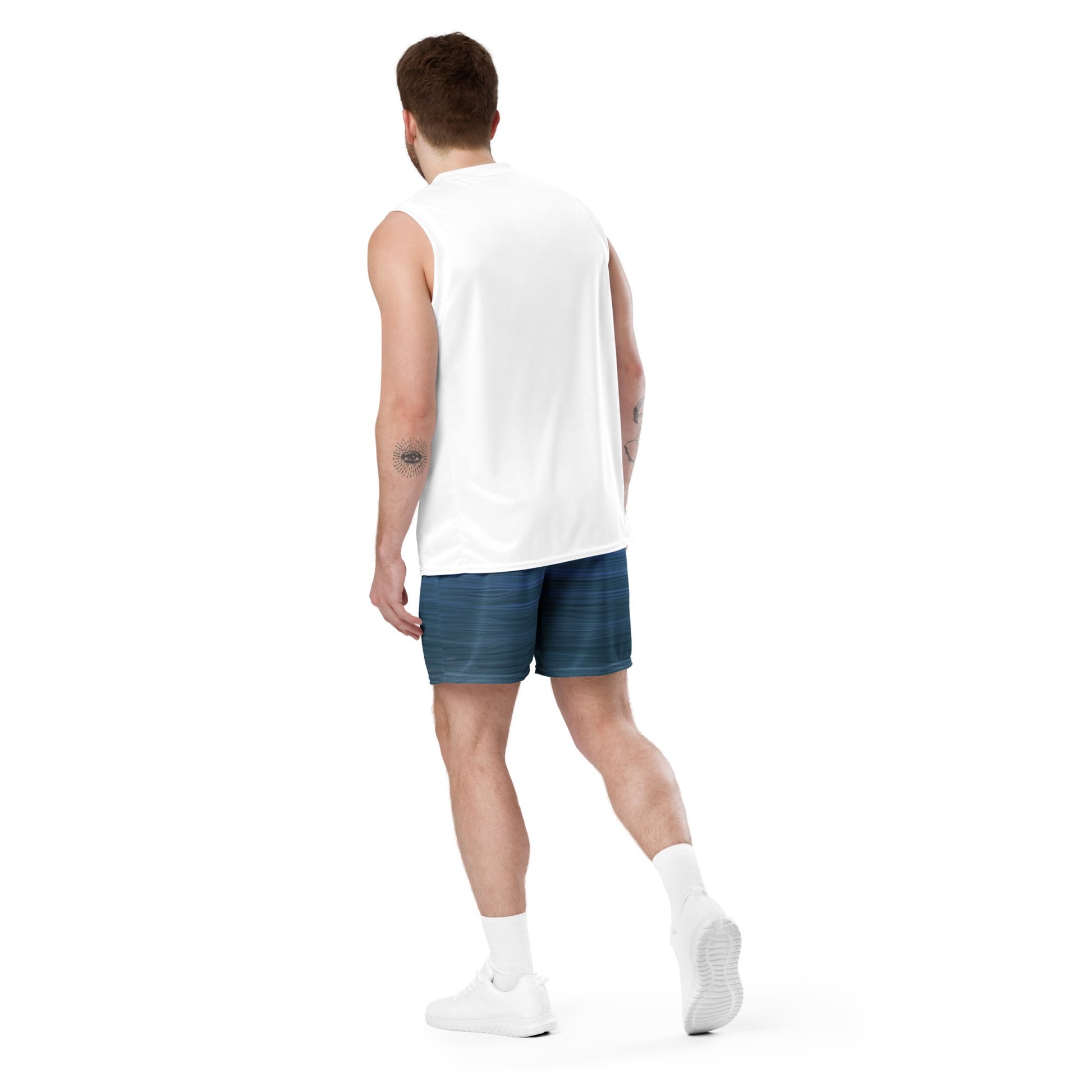 The Sleeping Yachts (at Morning) - Unisex Mesh Shorts - iSAW Company