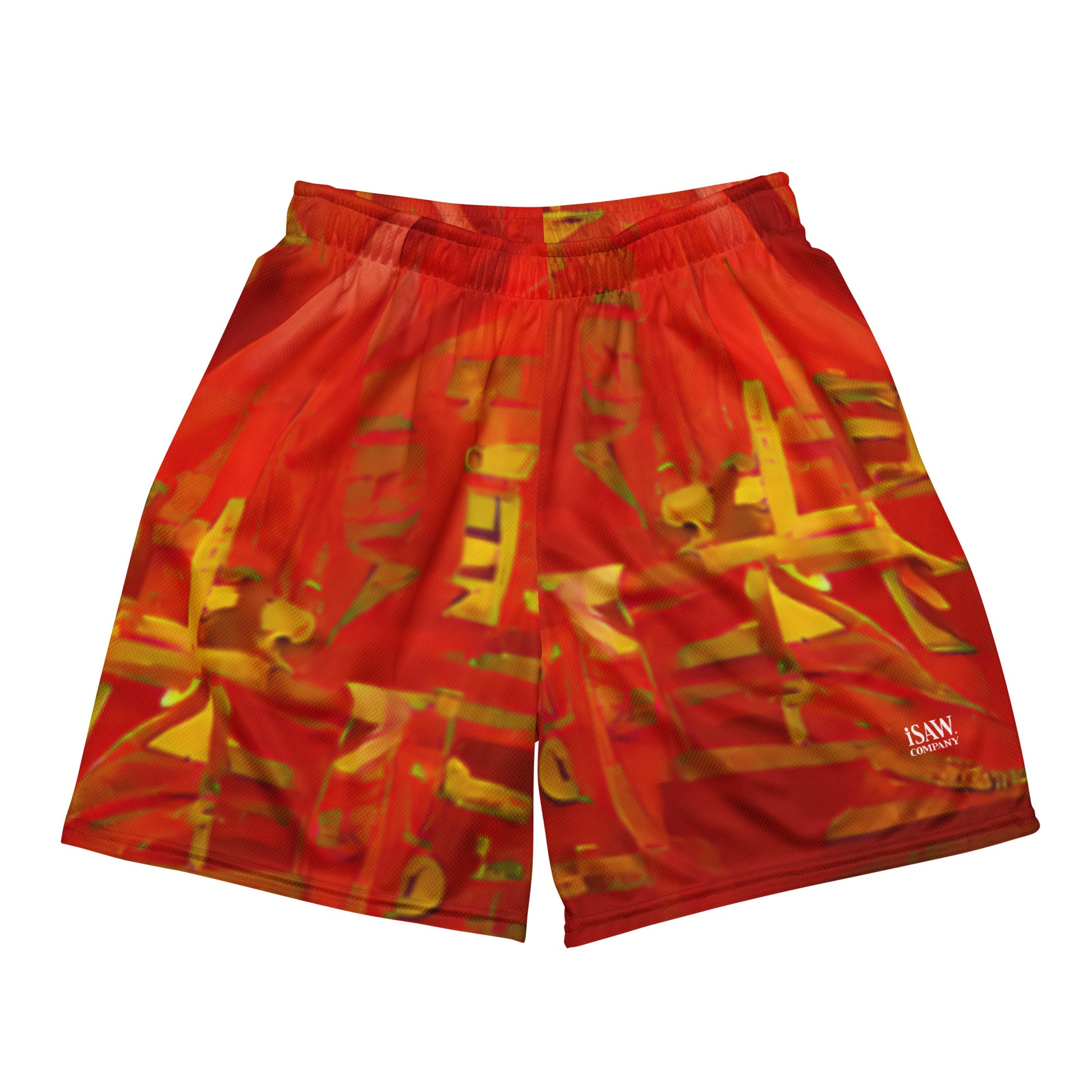 Qízhì - Unisex Mesh Shorts - iSAW Company