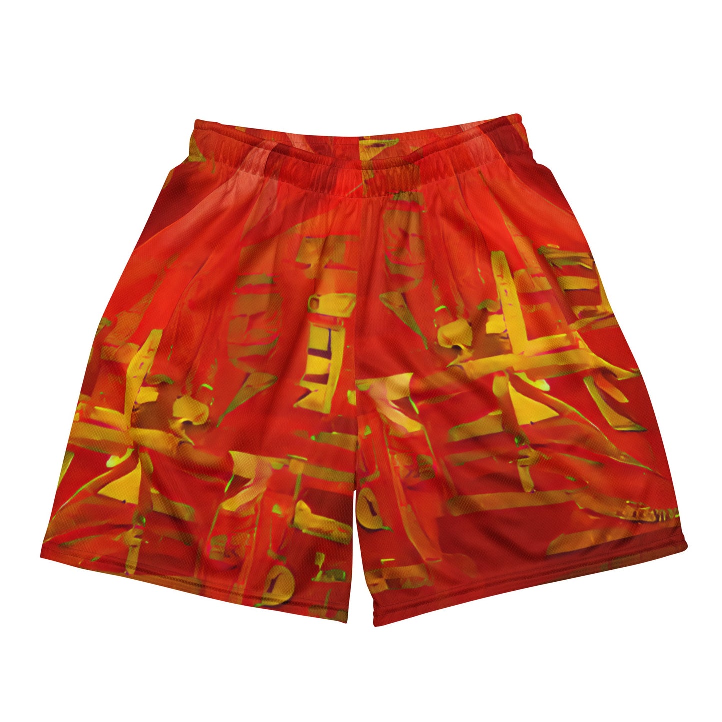 Qízhì - Unisex Mesh Shorts - iSAW Company