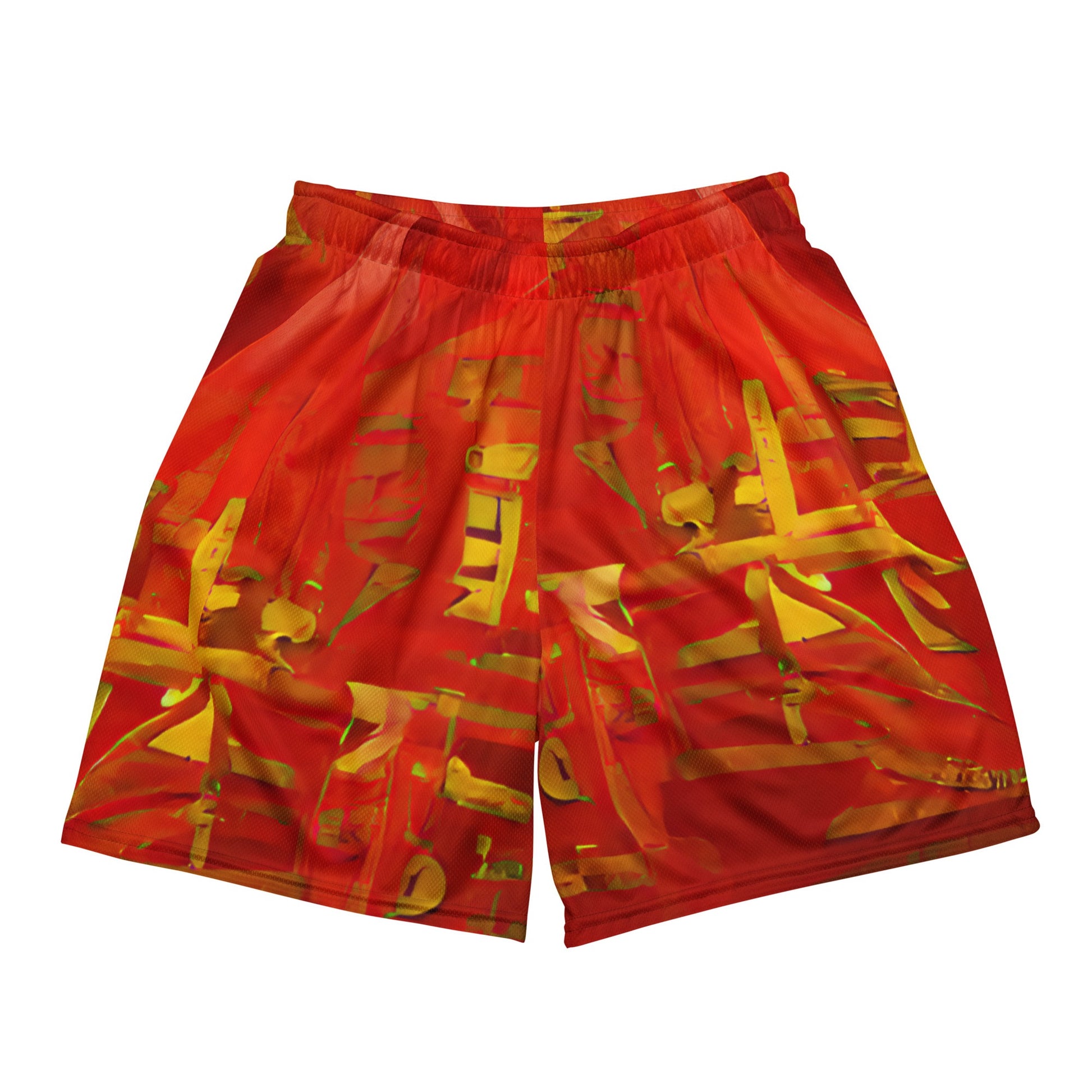Qízhì - Unisex Mesh Shorts - iSAW Company