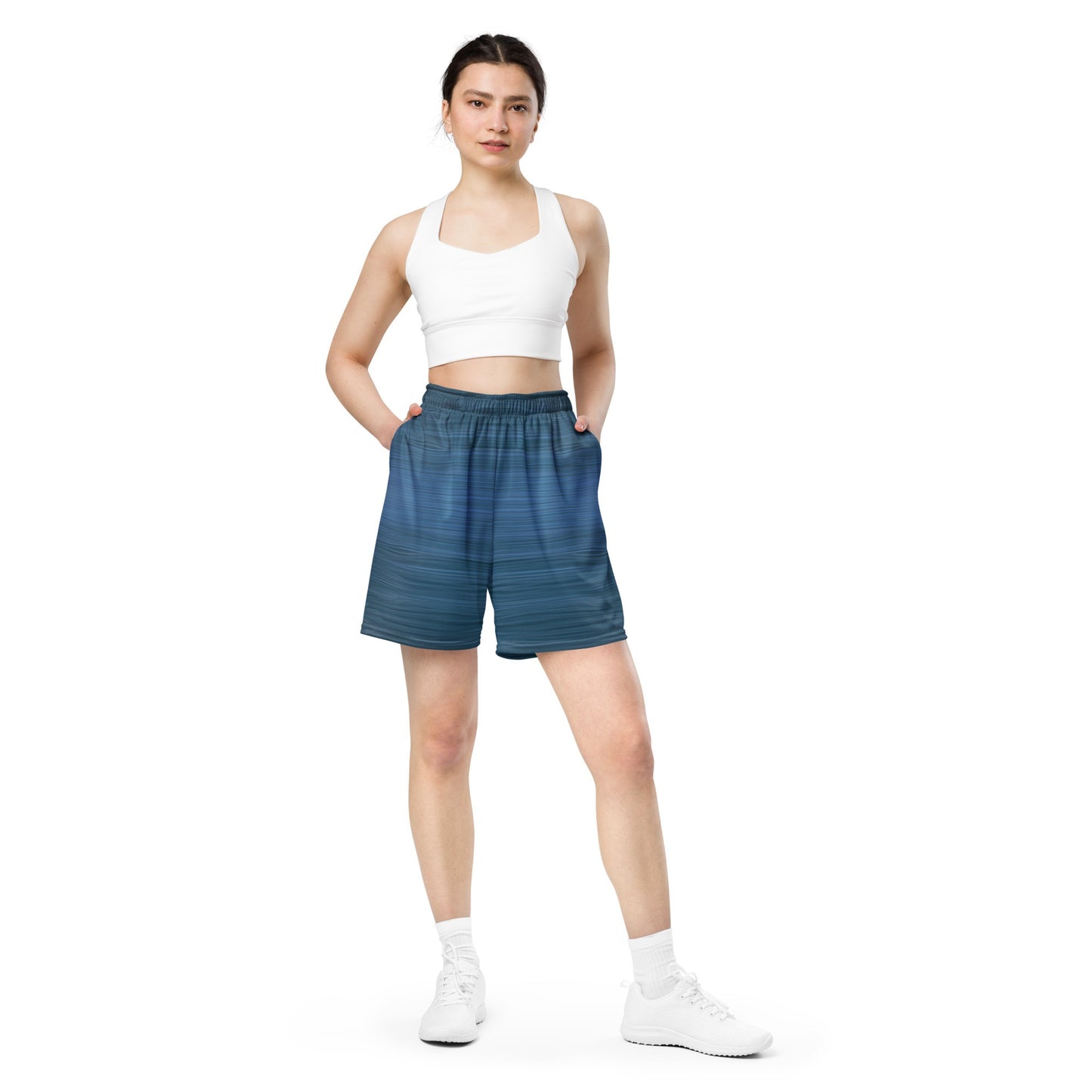The Sleeping Yachts (at Morning) - Unisex Mesh Shorts - iSAW Company