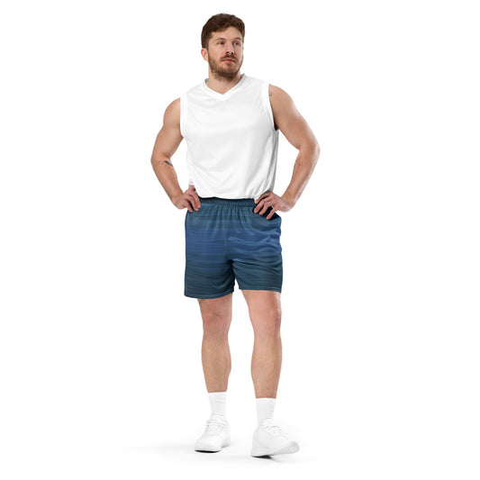The Sleeping Yachts (at Morning) - Unisex Mesh Shorts - iSAW Company
