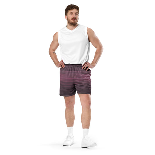 The Sleeping Yachts (at Evening) - Unisex Mesh Shorts - iSAW Company