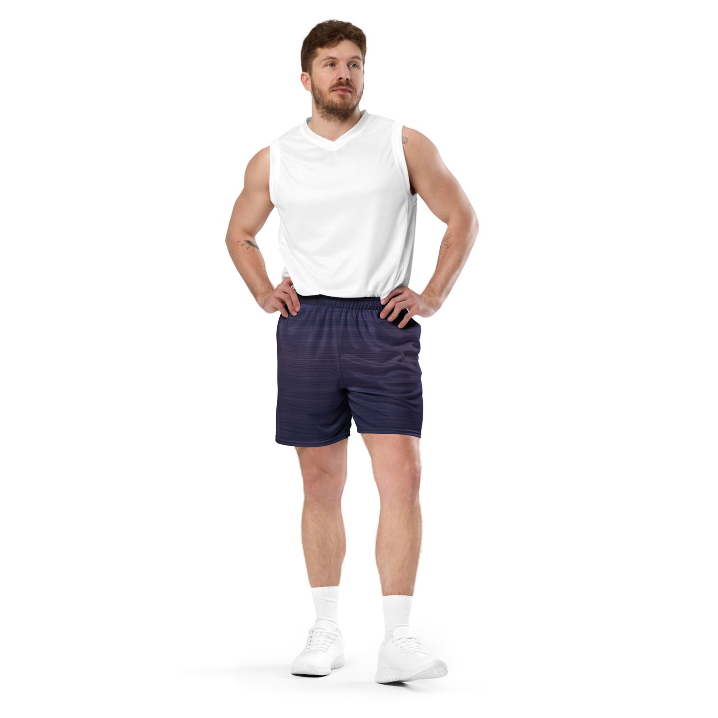 The Sleeping Yachts (at Sunset) - Unisex Mesh Shorts - iSAW Company