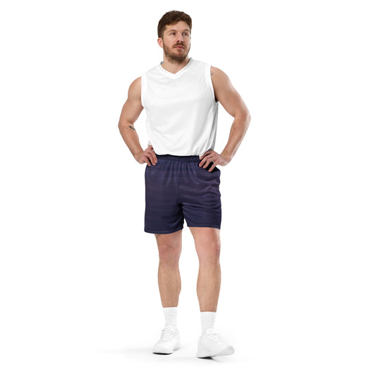 The Sleeping Yachts (at Sunset) - Unisex Mesh Shorts - iSAW Company
