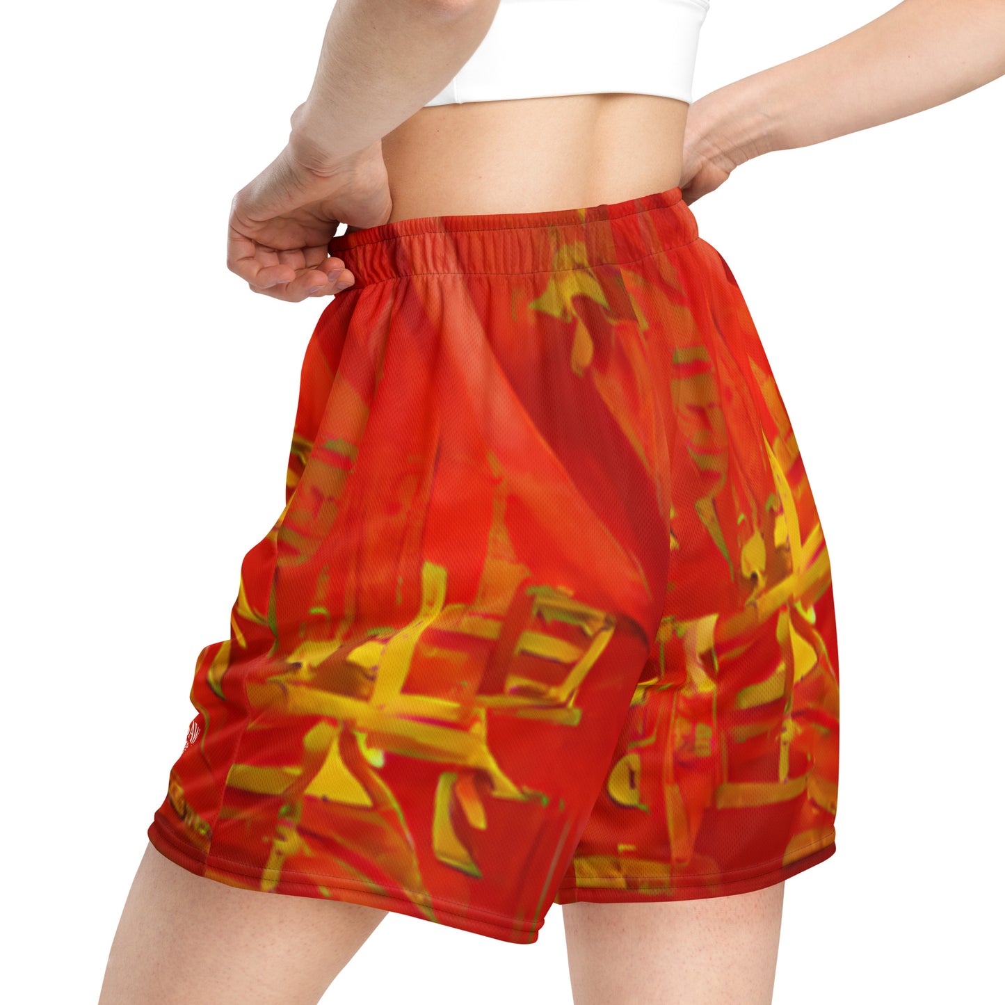 Qízhì - Unisex Mesh Shorts - iSAW Company