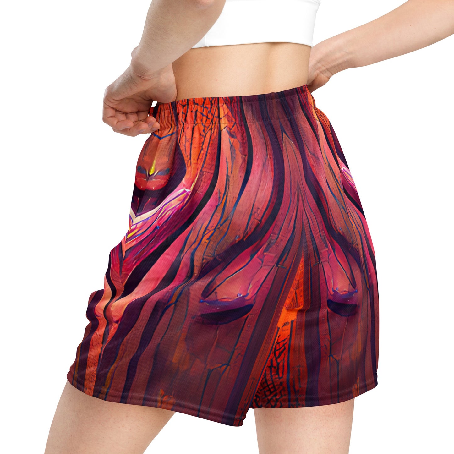 Hardwood - Unisex Mesh Shorts - iSAW Company