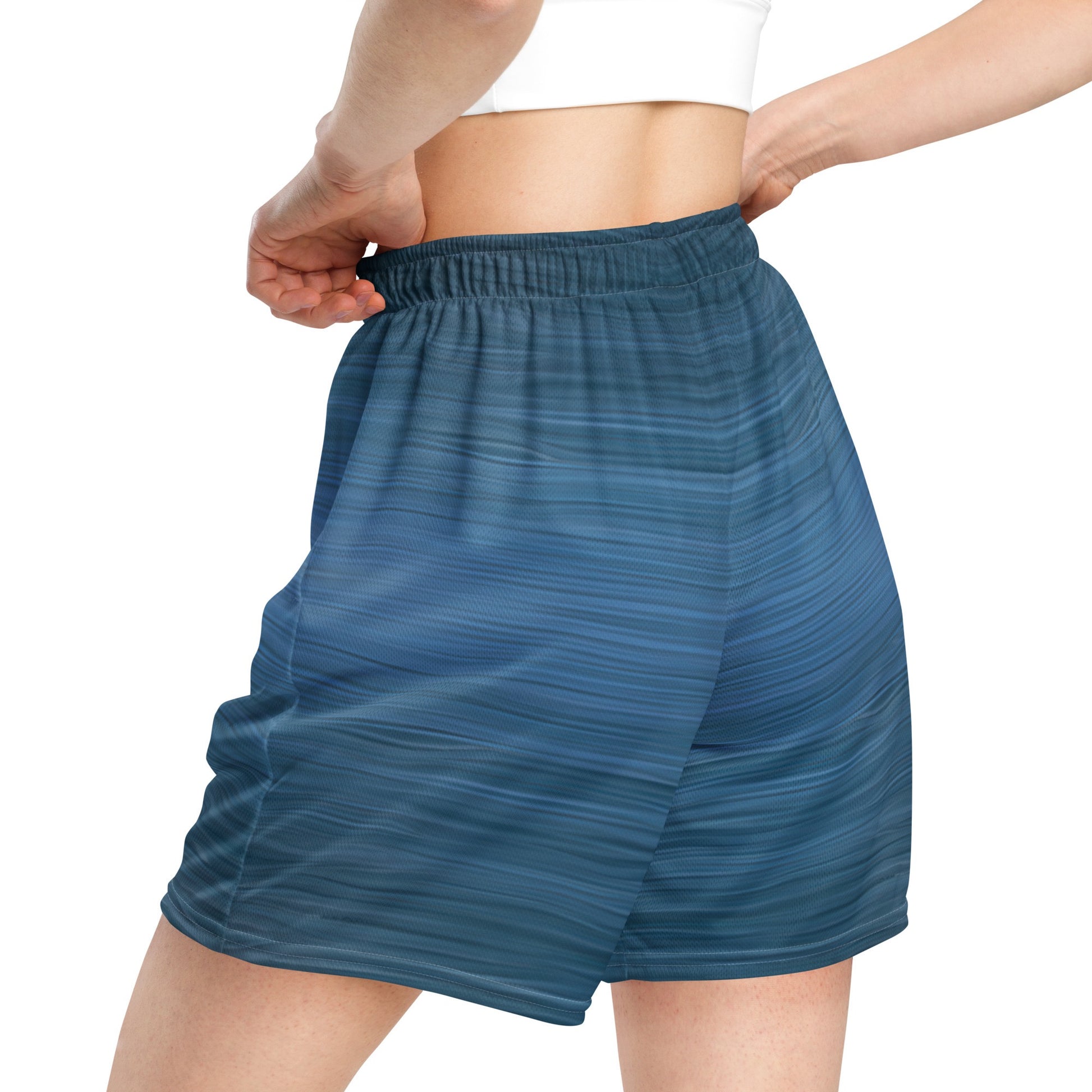 The Sleeping Yachts (at Morning) - Unisex Mesh Shorts - iSAW Company