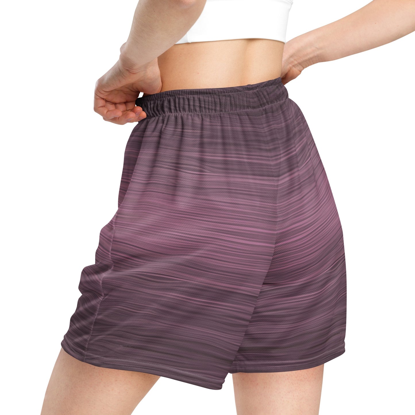 The Sleeping Yachts (at Evening) - Unisex Mesh Shorts - iSAW Company