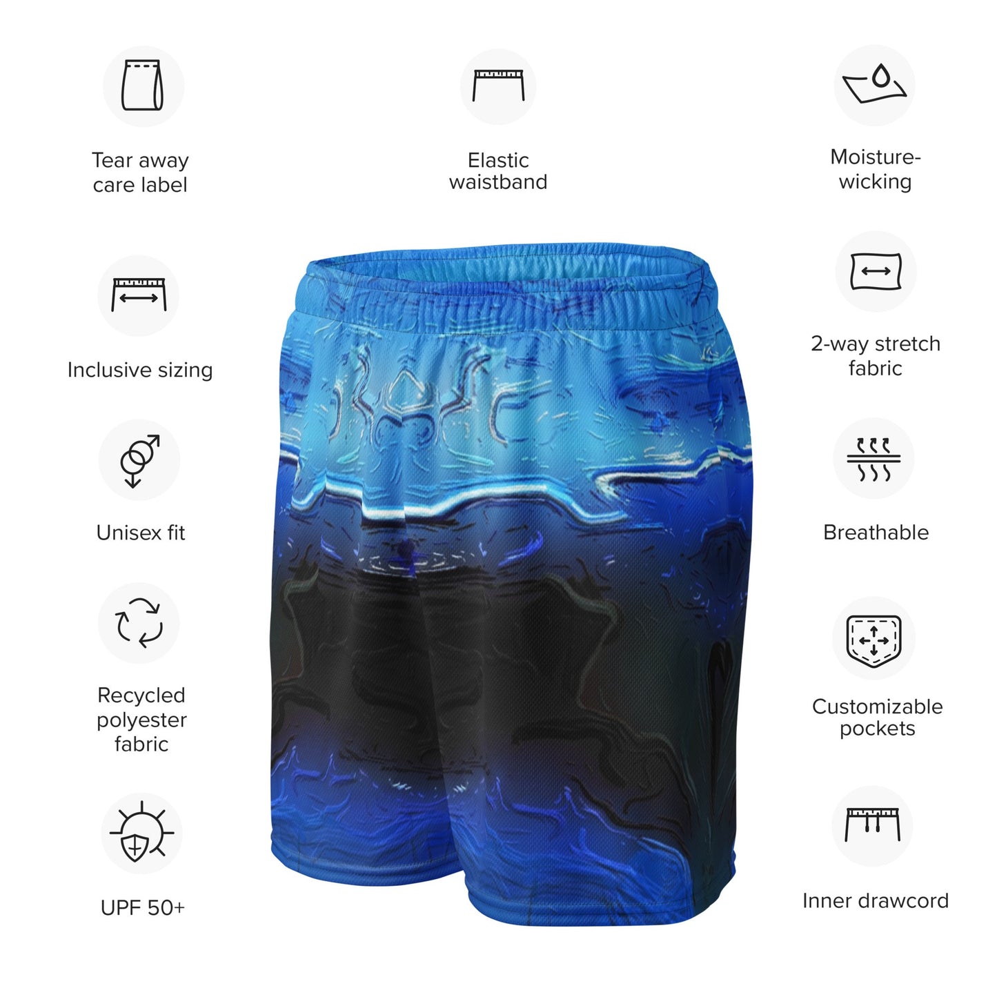 A Drop In The Ocean - Unisex Mesh Shorts - iSAW Company