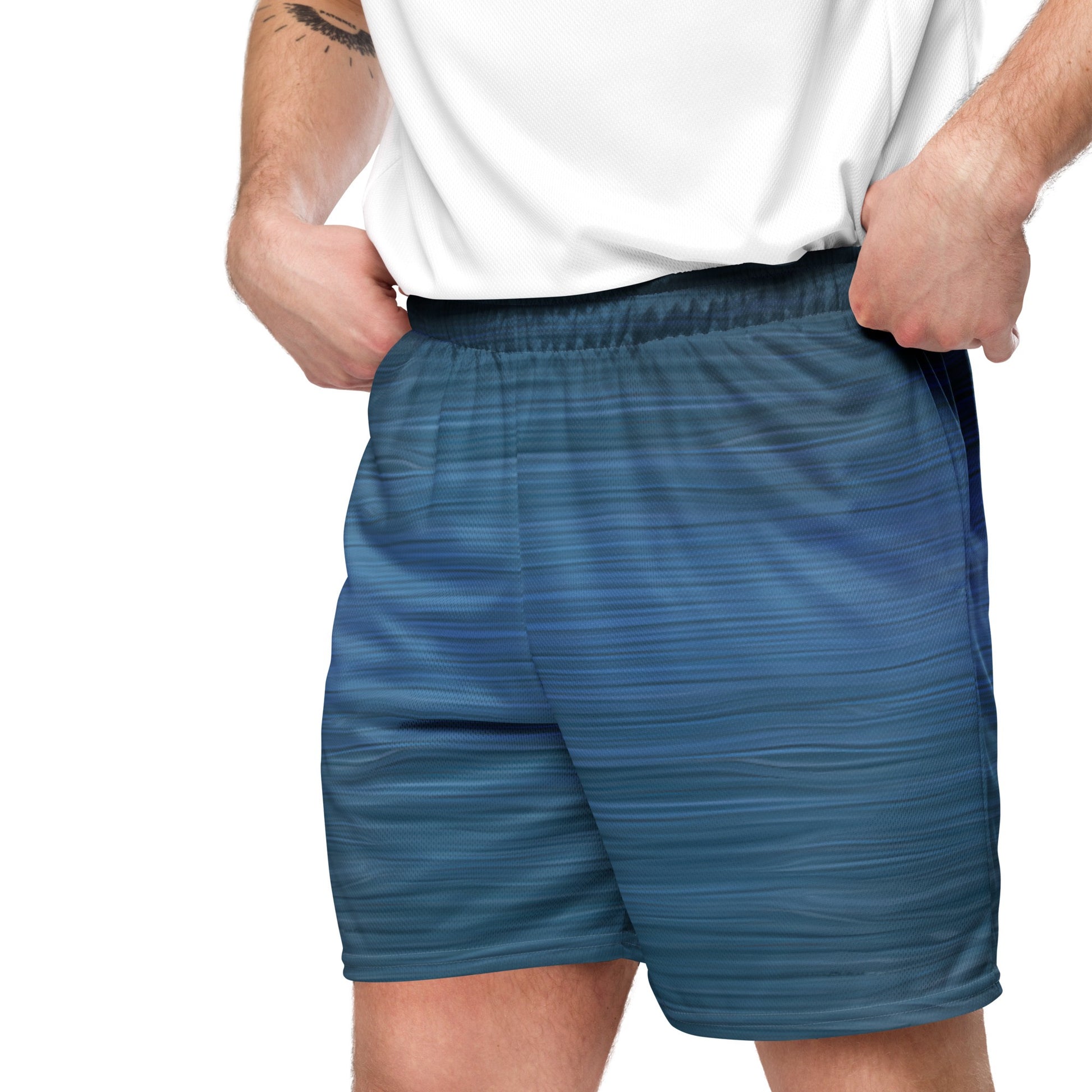 The Sleeping Yachts (at Morning) - Unisex Mesh Shorts - iSAW Company