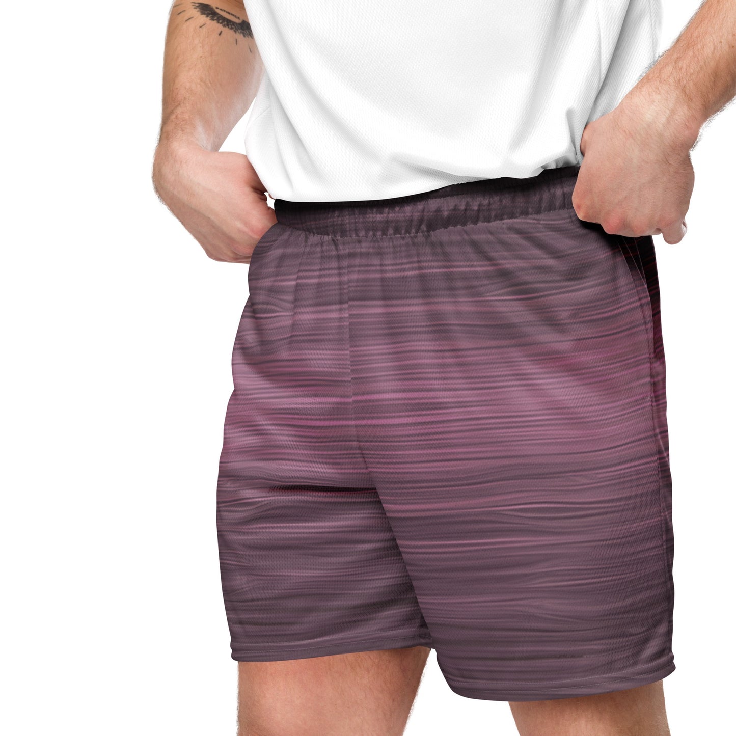 The Sleeping Yachts (at Evening) - Unisex Mesh Shorts - iSAW Company