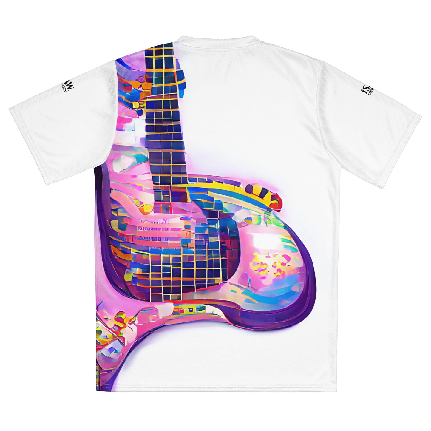 Hippie Guitar - Womens Sports Jersey - iSAW Company