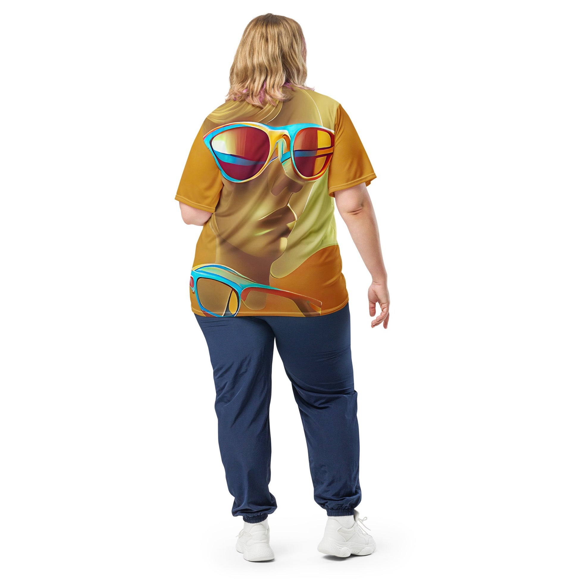 Retro Cool Orange - Womens Sports Jersey - iSAW Company