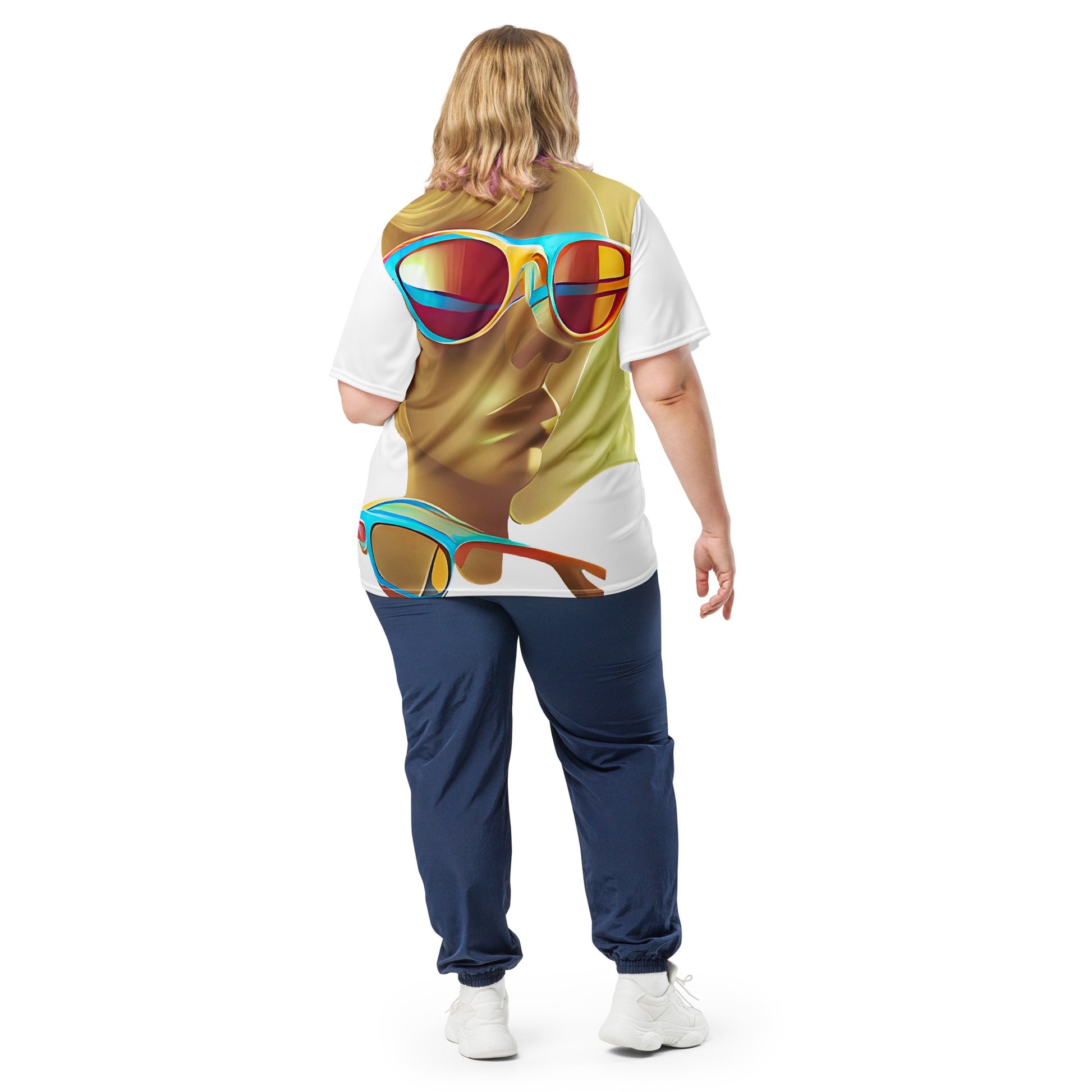 Retro Cool White - Womens Sports Jersey - iSAW Company
