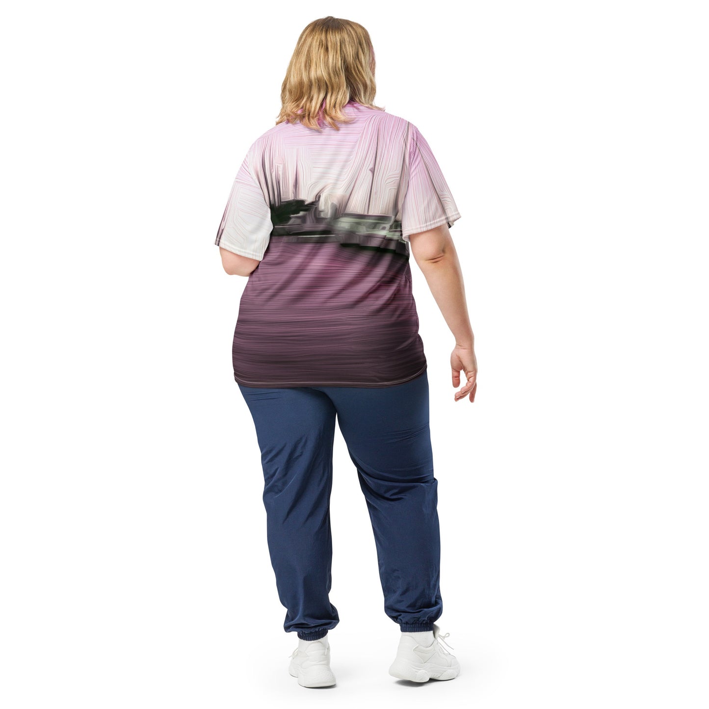The Sleeping Yachts (at Evening) - Unisex Sports Jersey - iSAW Company