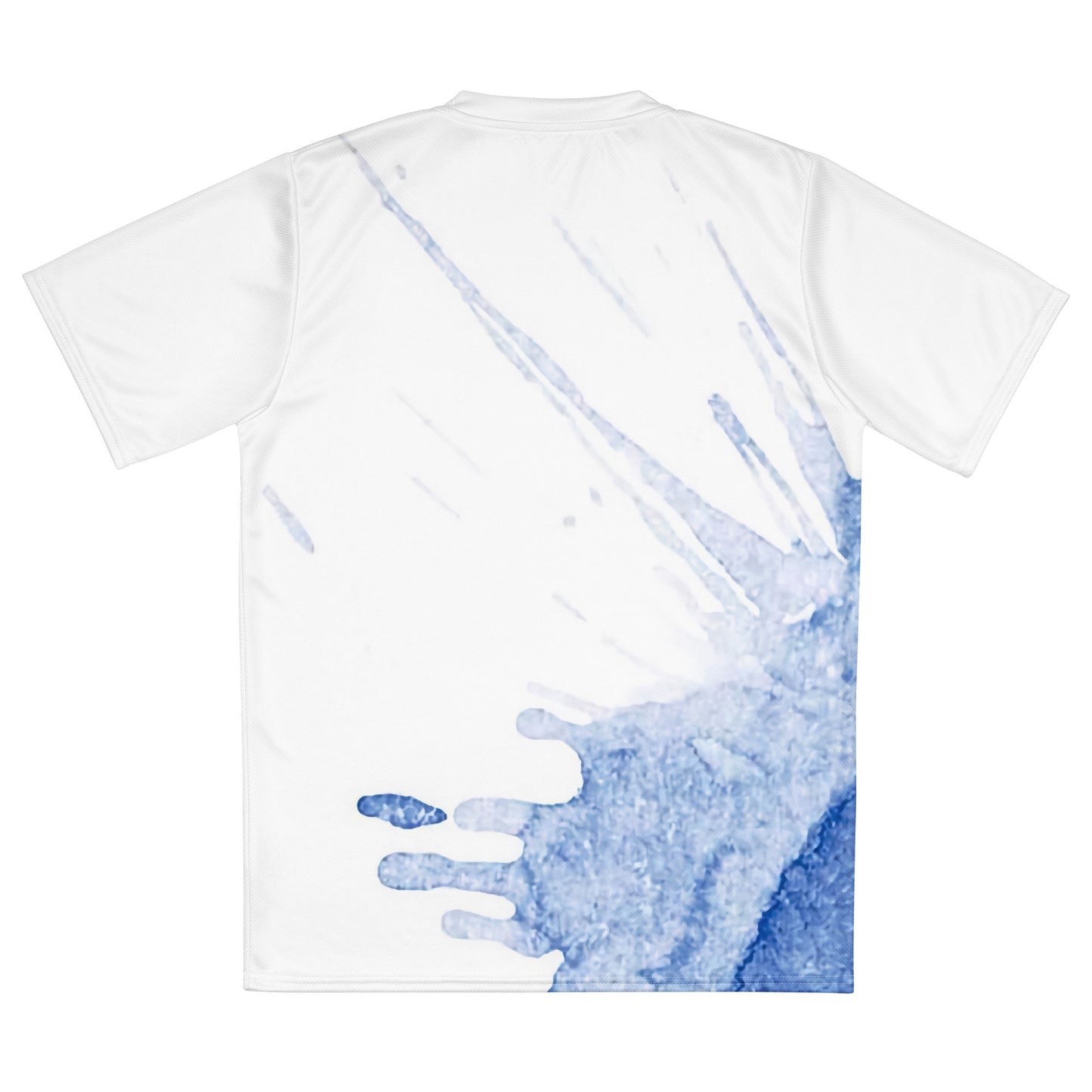 Watercolour Blue Splash - Unisex Sports Jersey - iSAW Company