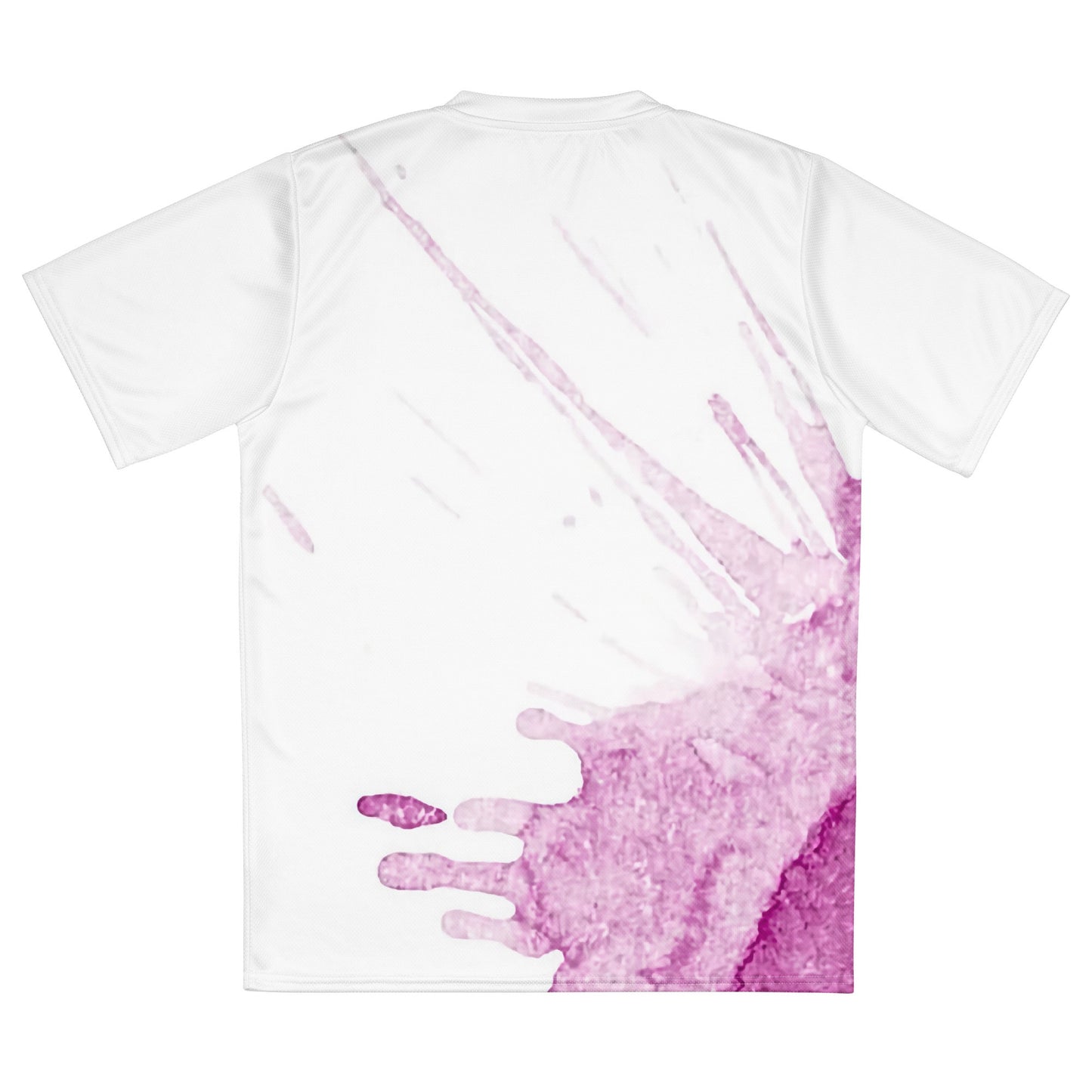 Watercolour Pink Splash - Unisex Sports Jersey - iSAW Company