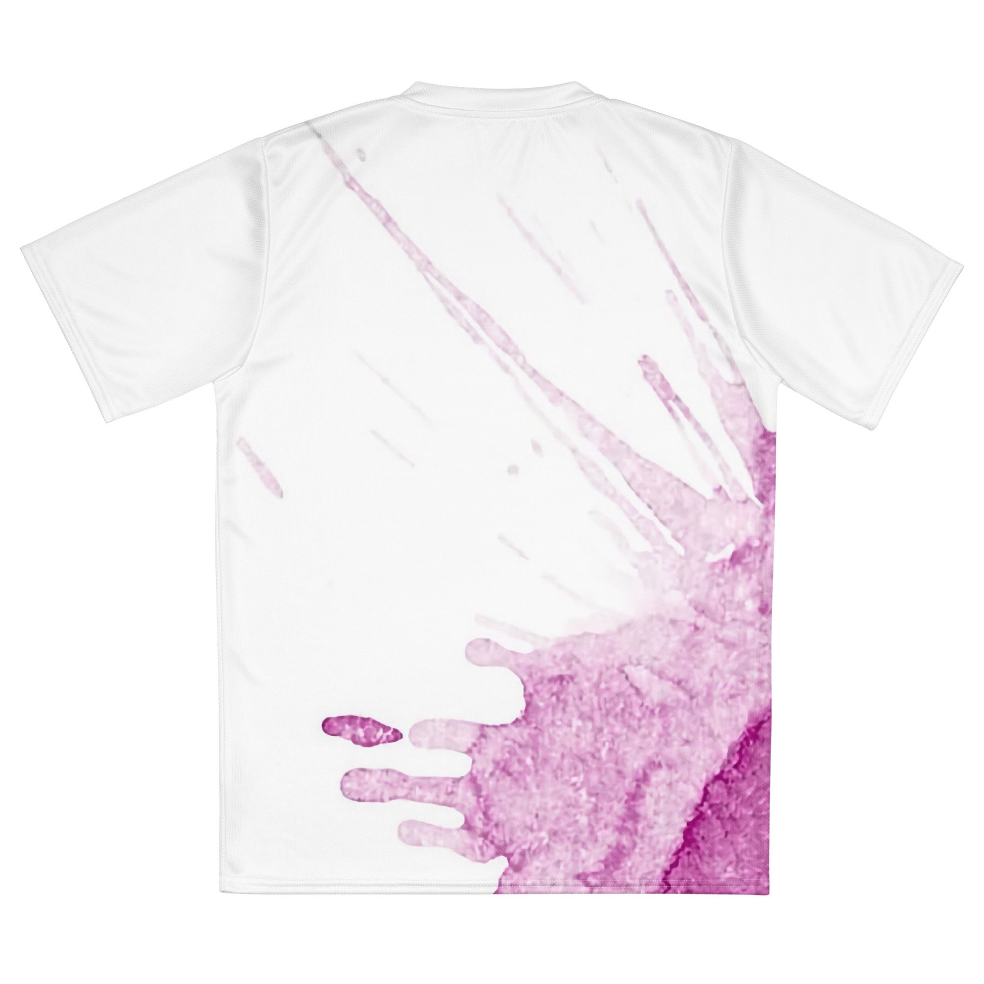Watercolour Pink Splash - Unisex Sports Jersey - iSAW Company