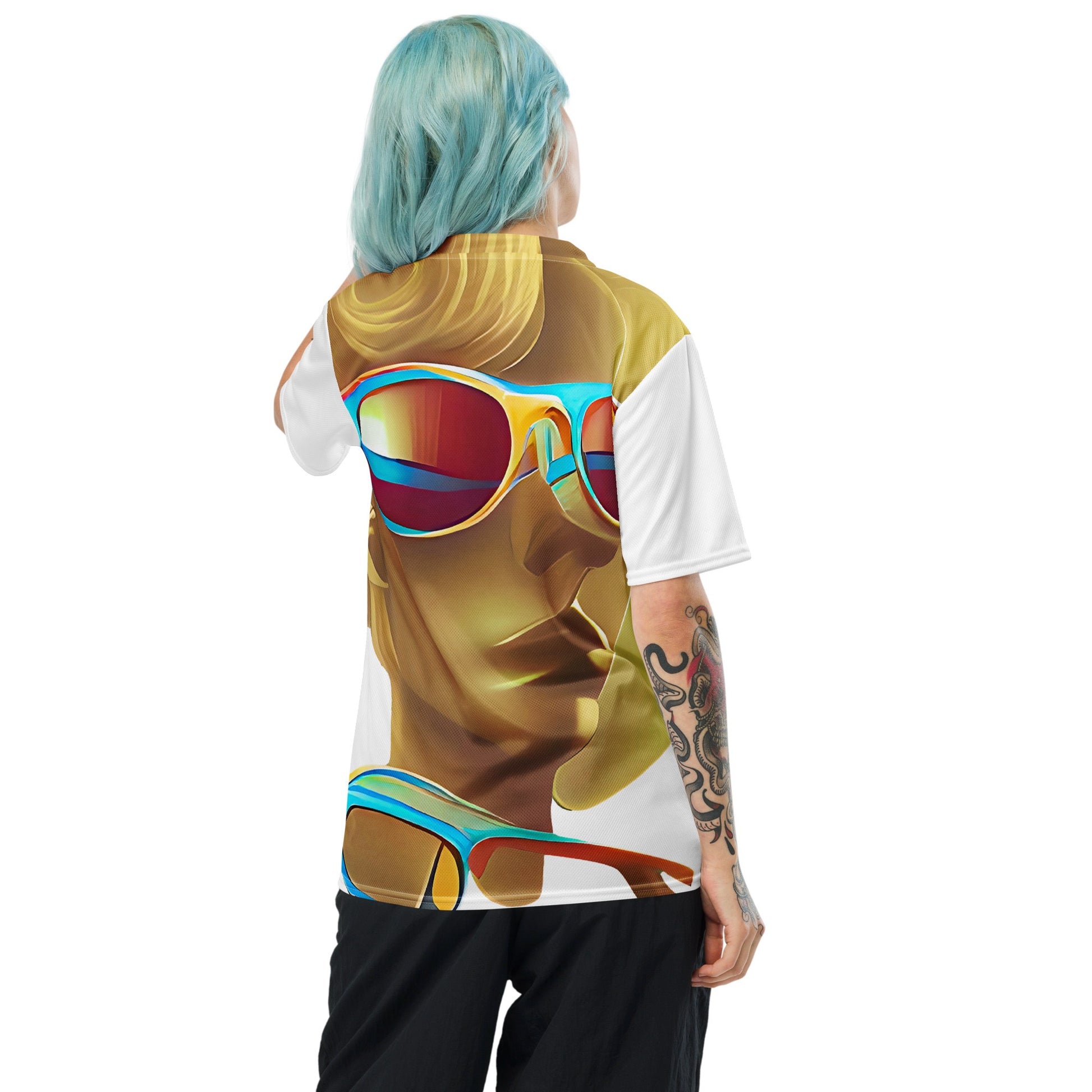 Retro Cool White - Womens Sports Jersey - iSAW Company