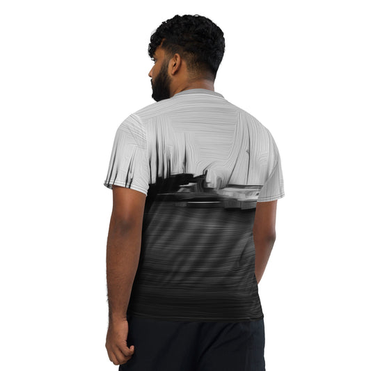 The Sleeping Yachts (at Night) - Unisex Sports Jersey - iSAW Company
