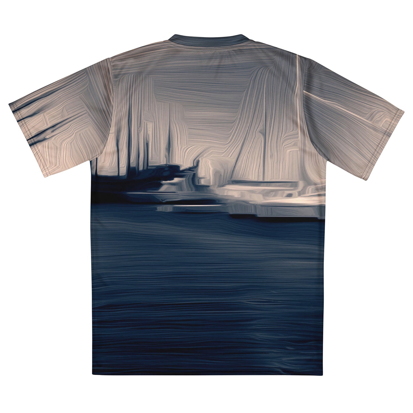 The Sleeping Yachts (at Sunrise) - Unisex Sports Jersey - iSAW Company