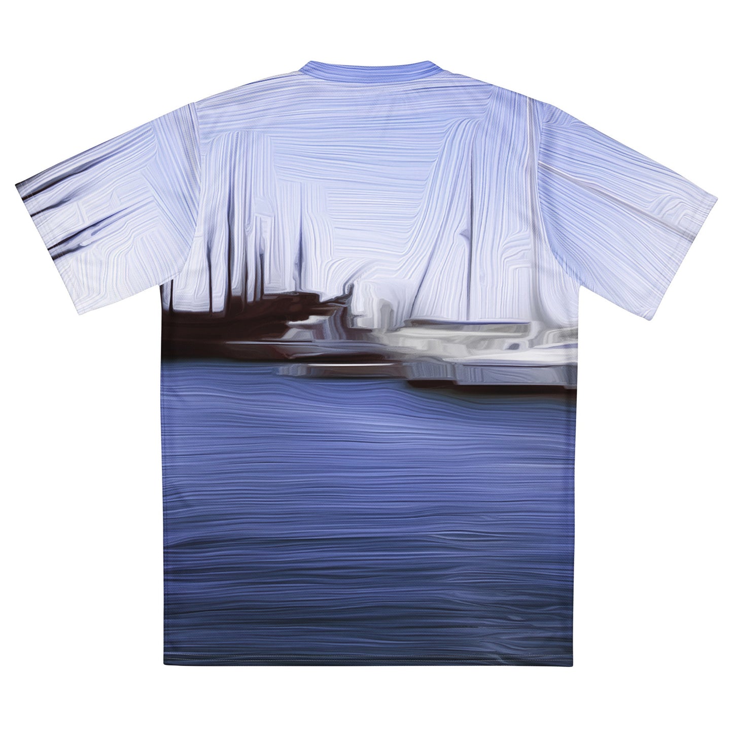 The Sleeping Yachts (at Afternoon) - Unisex Sports Jersey - iSAW Company
