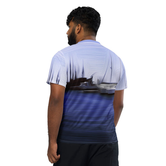 The Sleeping Yachts (at Afternoon) - Unisex Sports Jersey - iSAW Company