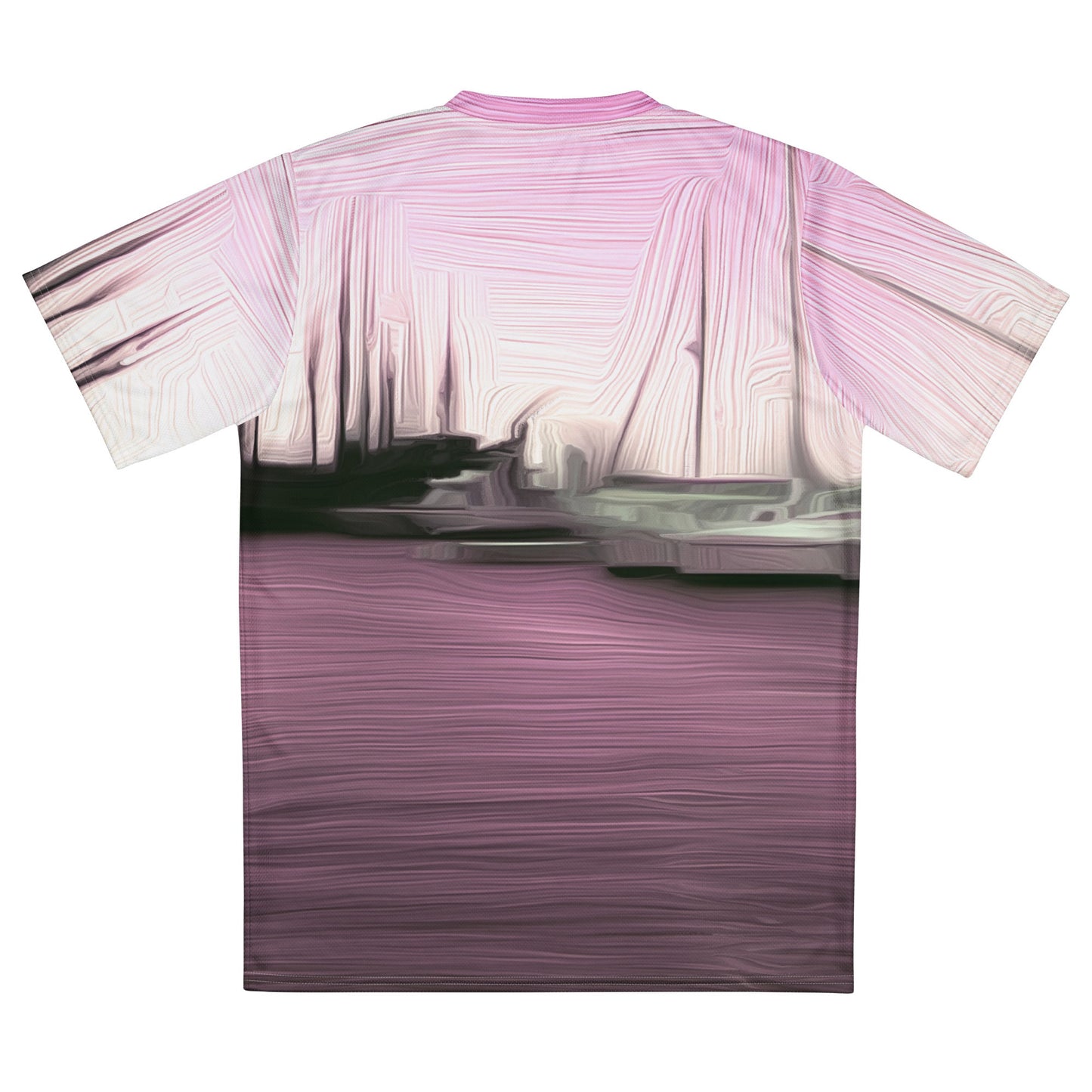 The Sleeping Yachts (at Evening) - Unisex Sports Jersey - iSAW Company