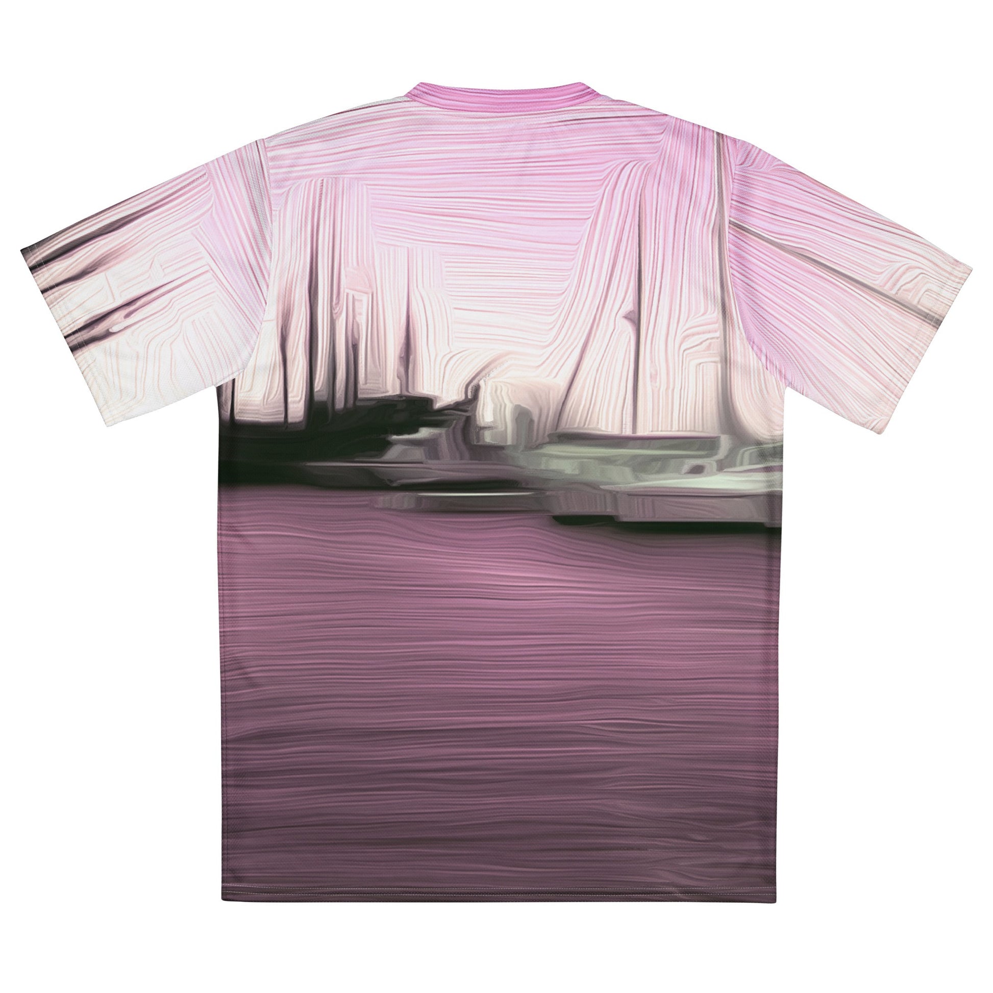 The Sleeping Yachts (at Evening) - Unisex Sports Jersey - iSAW Company
