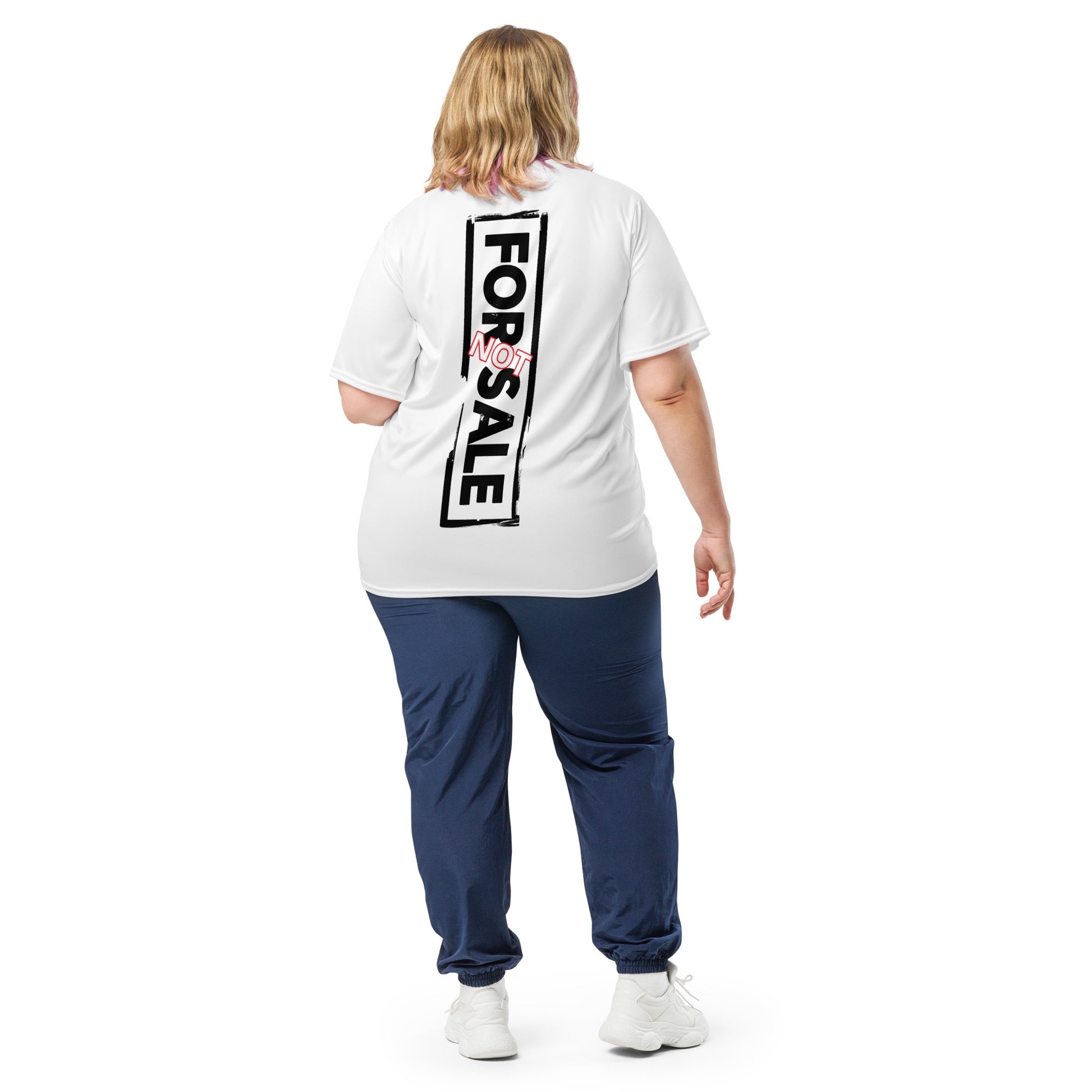 Not For Sale Black Stamp - Unisex Sports Jersey - iSAW Company