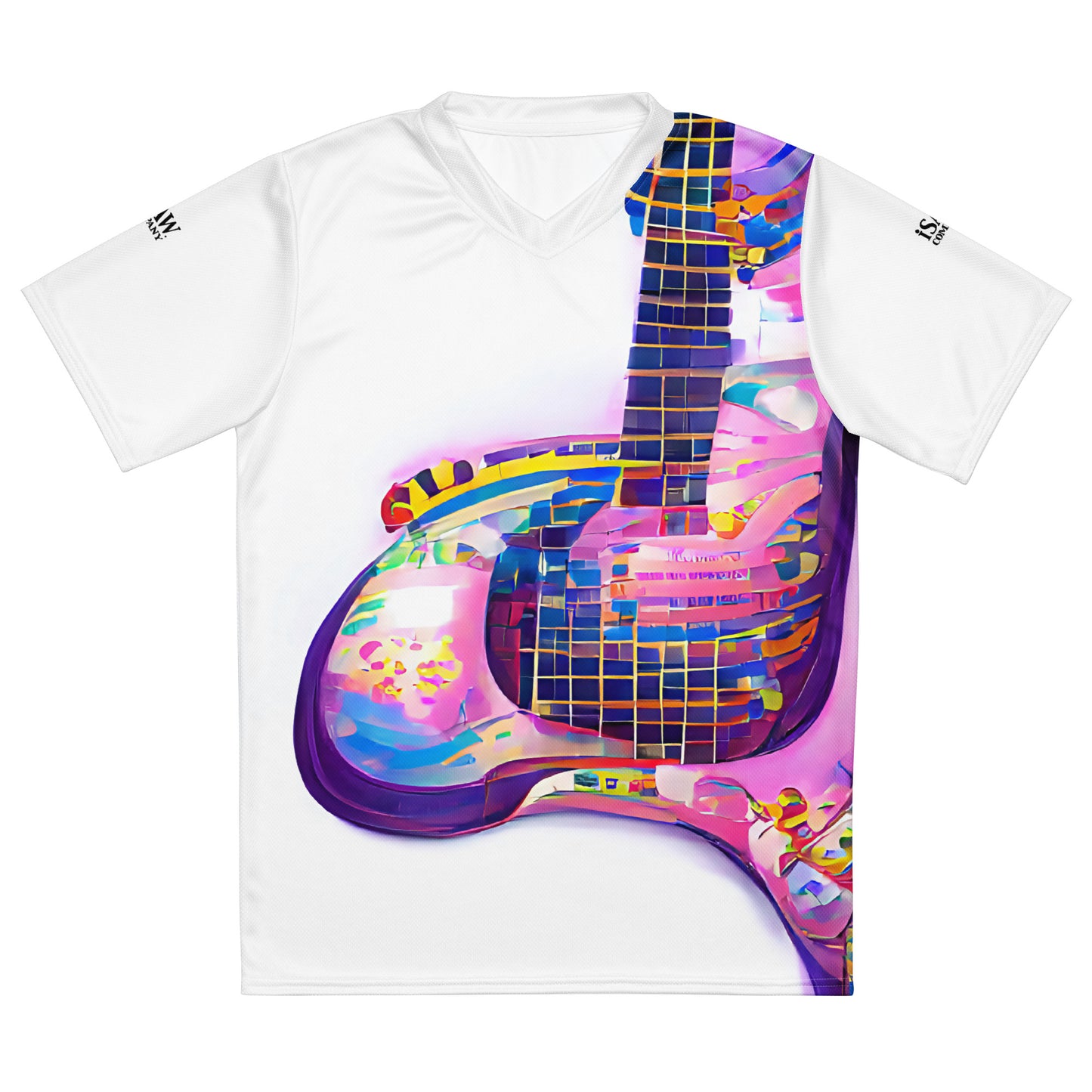 Hippie Guitar - Womens Sports Jersey - iSAW Company