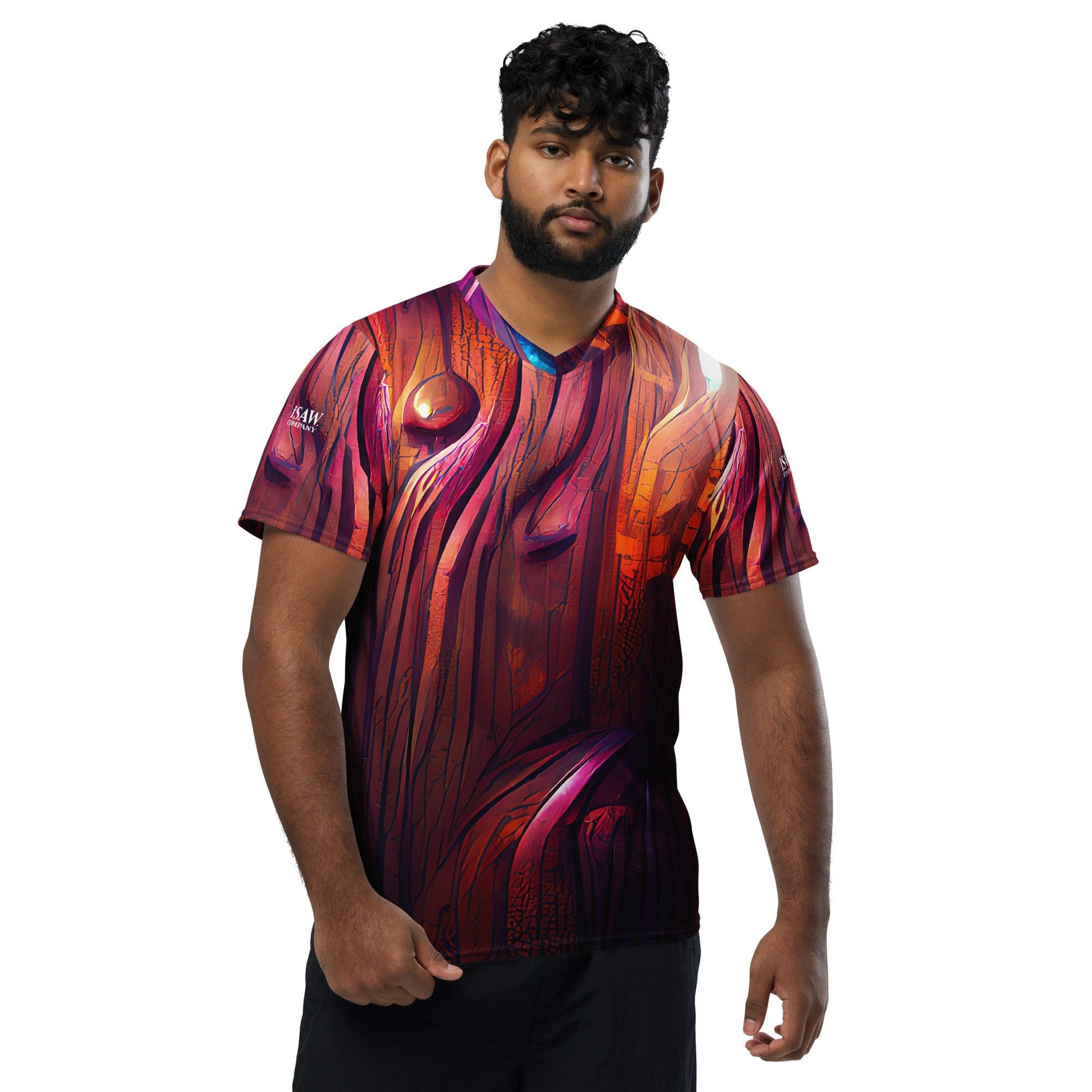 Hardwood - Unisex Sports Jersey - iSAW Company