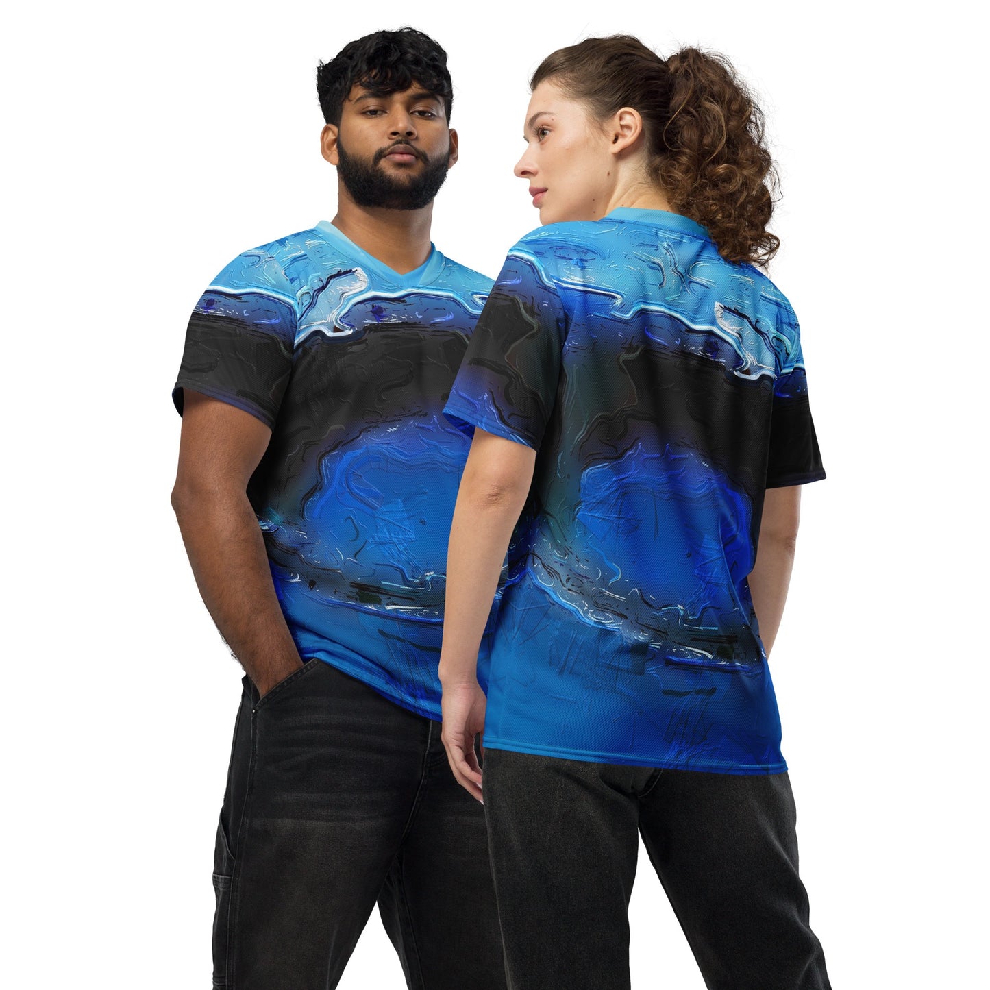 A Drop In The Ocean - Unisex Sports Jersey - iSAW Company