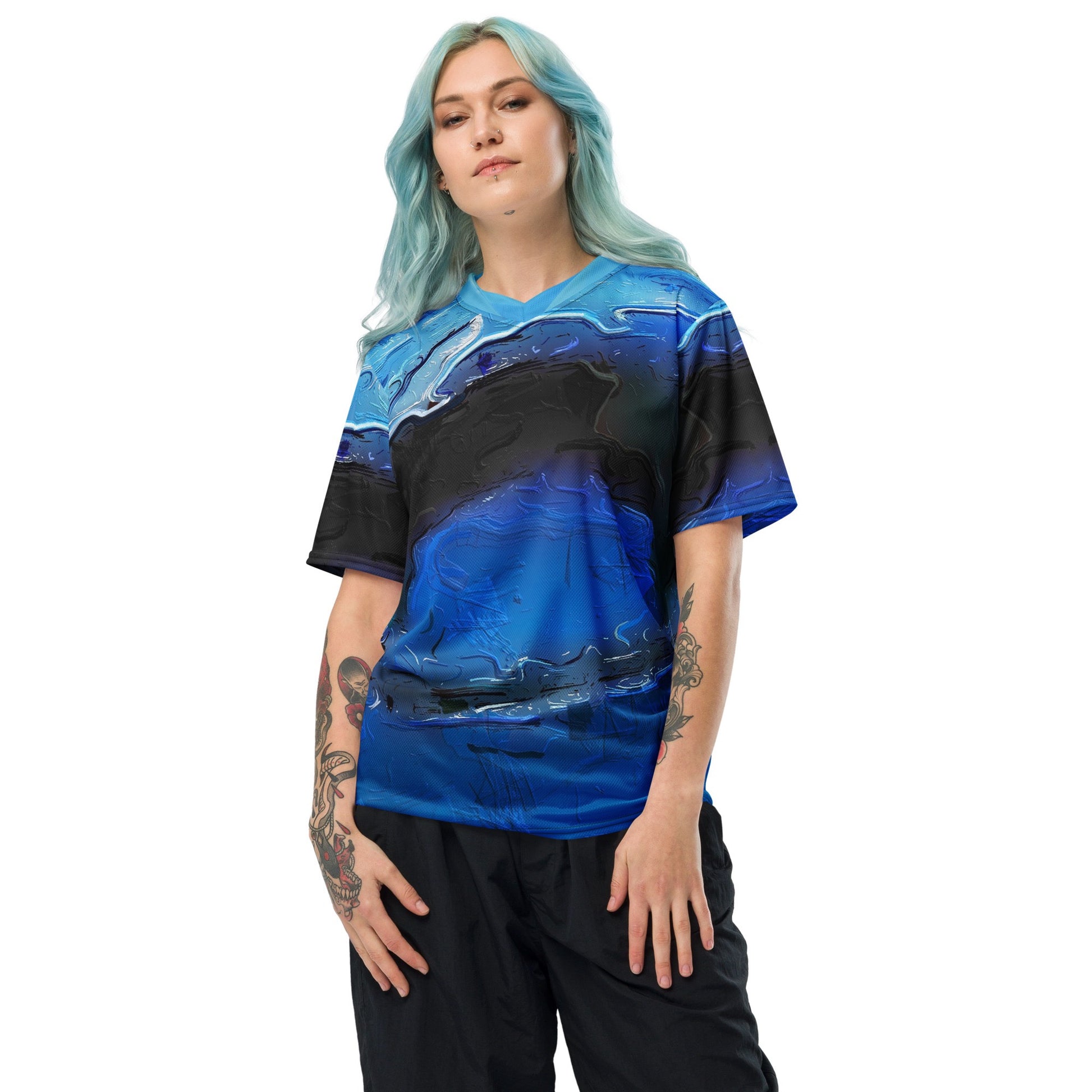 A Drop In The Ocean - Unisex Sports Jersey - iSAW Company