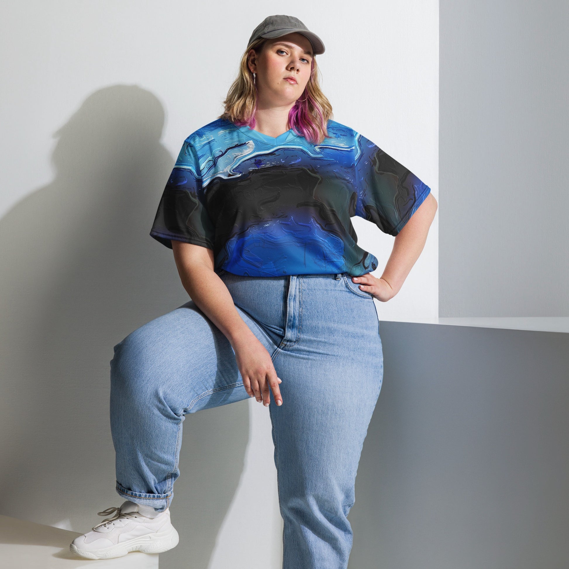 A Drop In The Ocean - Unisex Sports Jersey - iSAW Company