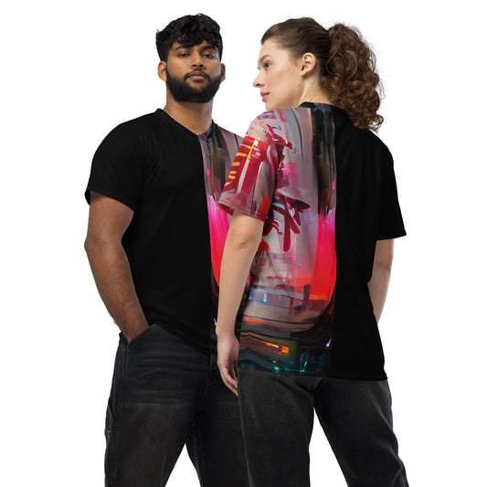 Half Black Half Báijiǔ - Unisex Sports Jersey - iSAW Company