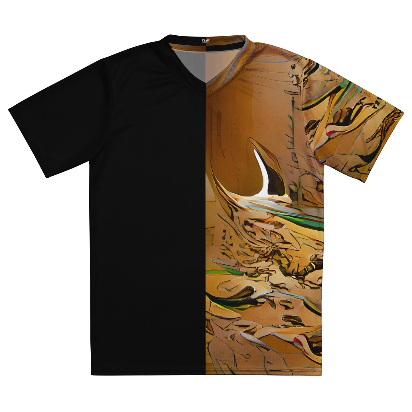 Half Black Half Gāolàng - Unisex Sports Jersey - iSAW Company