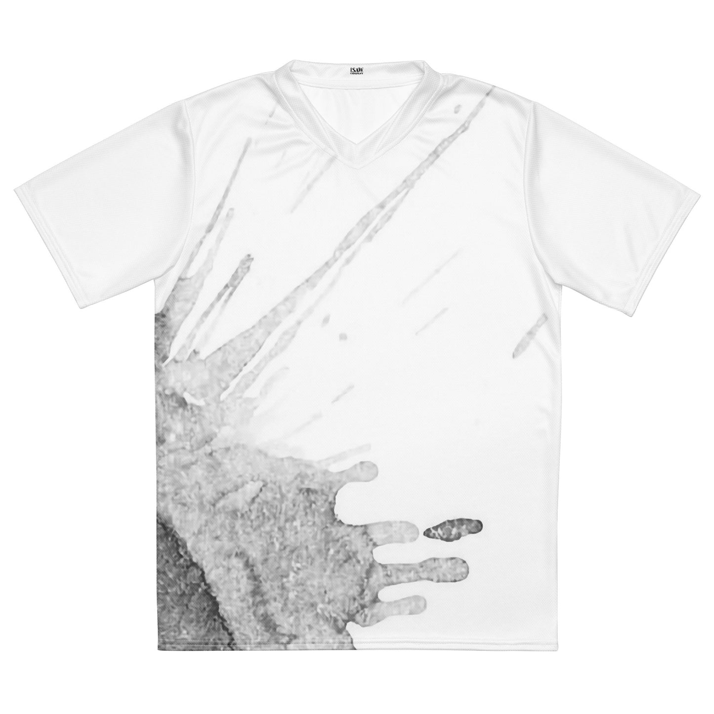 Watercolour Grey Splash - Unisex Sports Jersey - iSAW Company