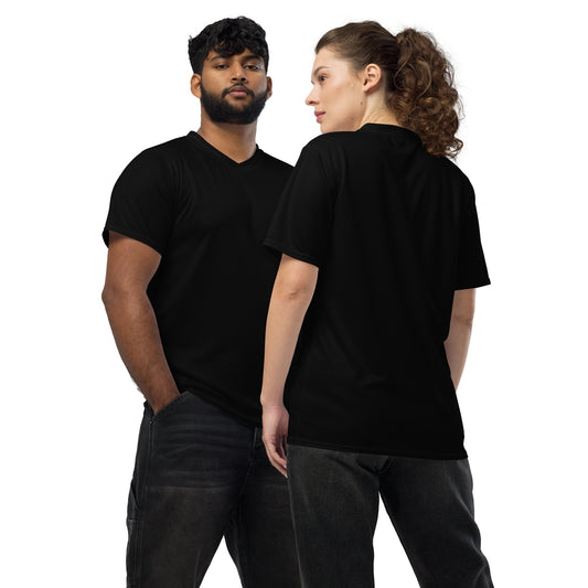 iSAW Unisex Black Sports Jersey - iSAW Company