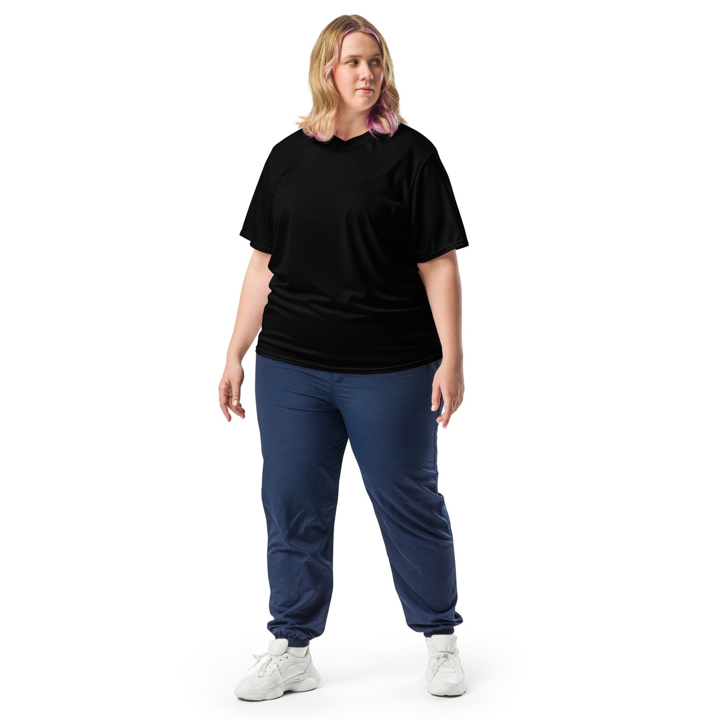 iSAW Unisex Black Sports Jersey - iSAW Company