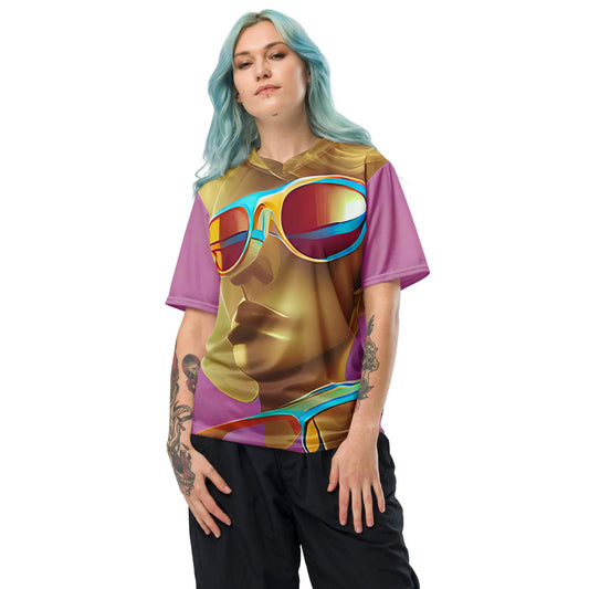 Retro Cool Pink - Womens Sports Jersey - iSAW Company