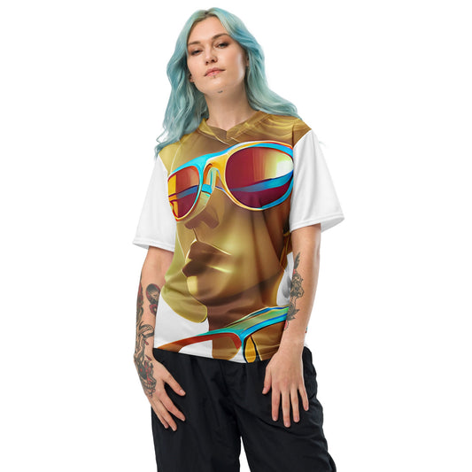 Retro Cool White - Womens Sports Jersey - iSAW Company