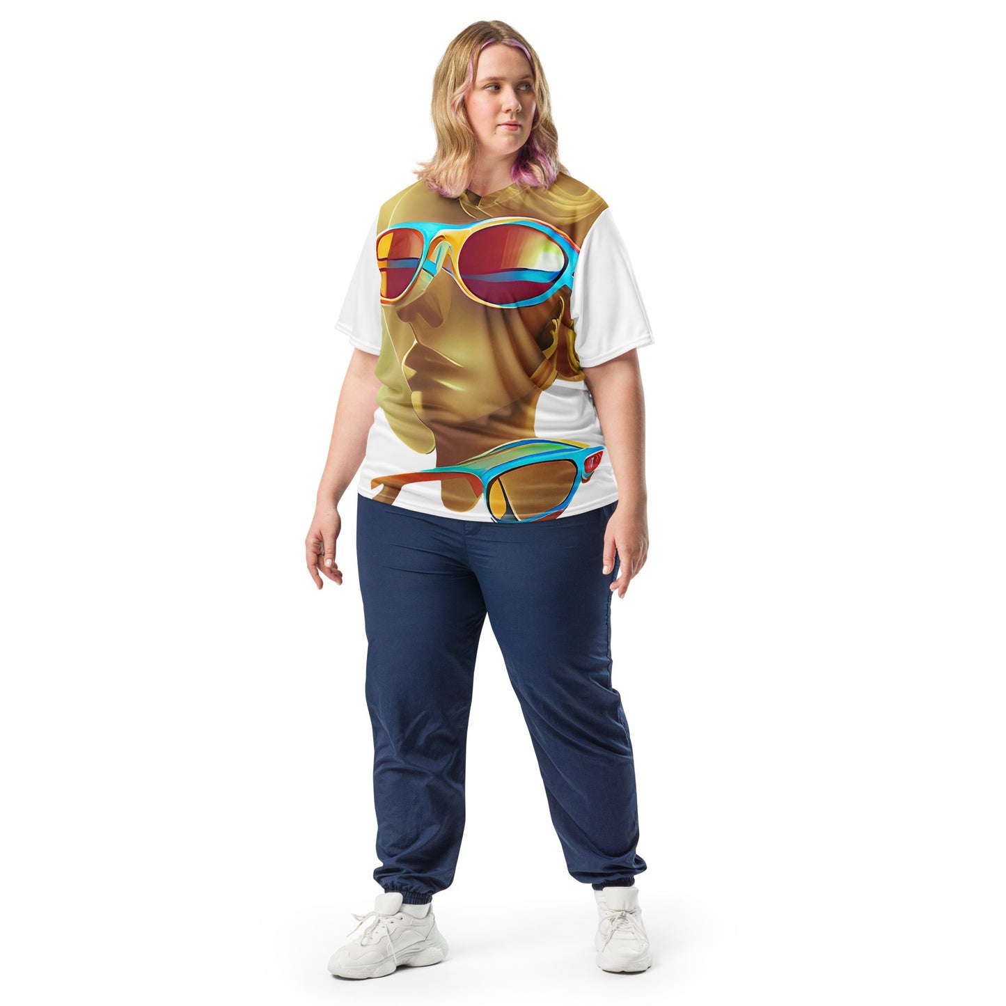 Retro Cool White - Womens Sports Jersey - iSAW Company