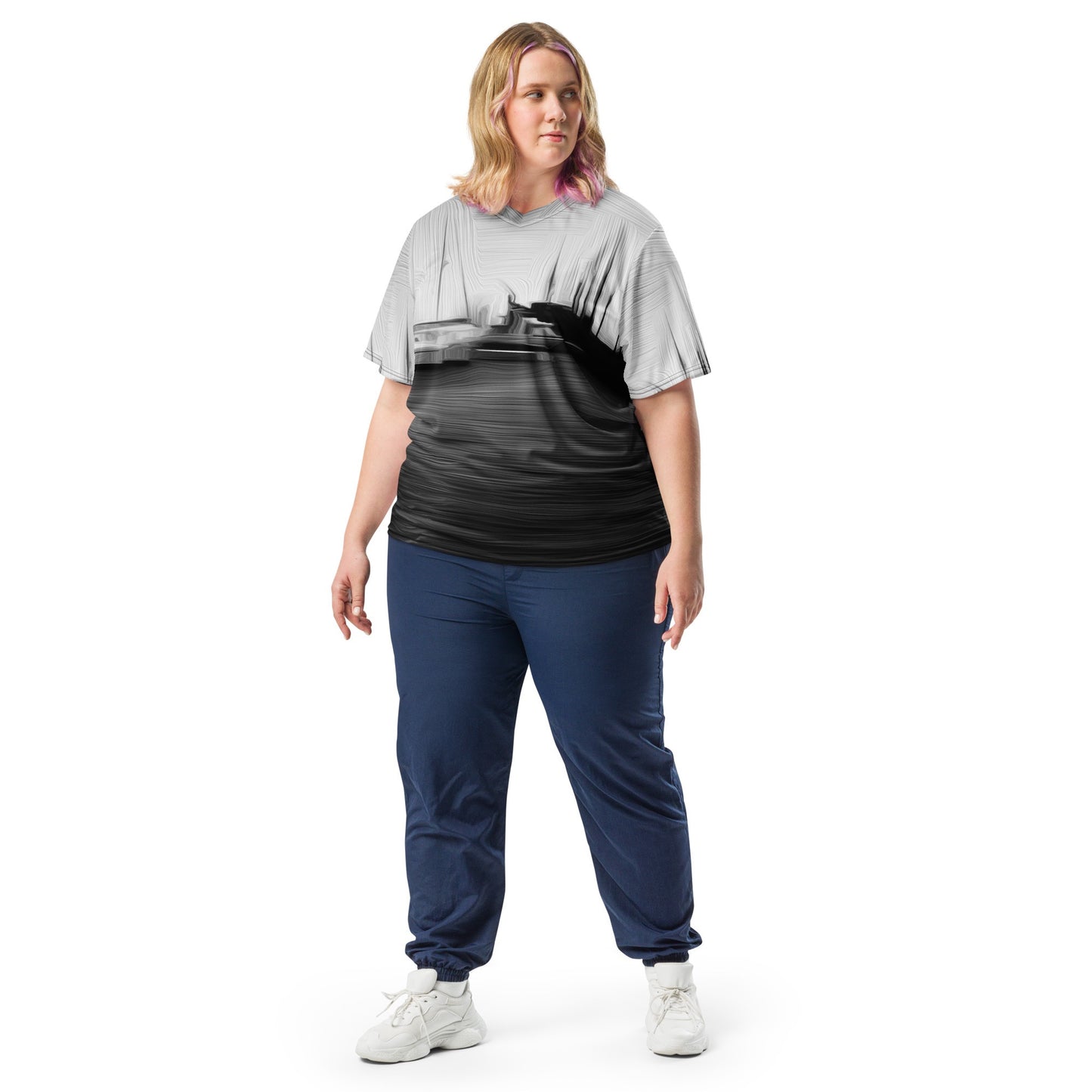 The Sleeping Yachts (at Night) - Unisex Sports Jersey - iSAW Company