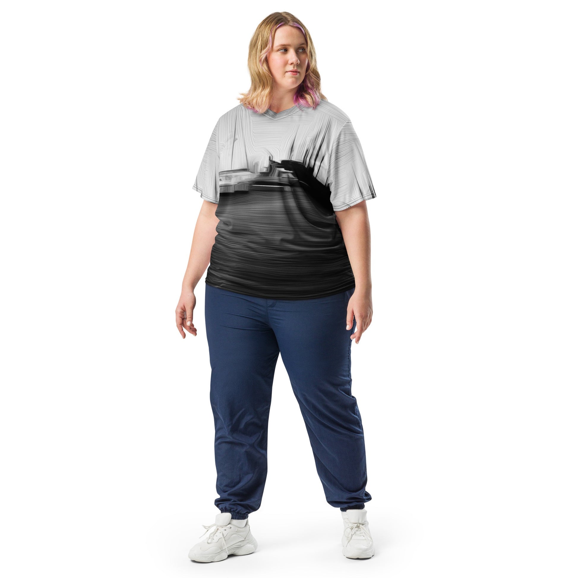 The Sleeping Yachts (at Night) - Unisex Sports Jersey - iSAW Company