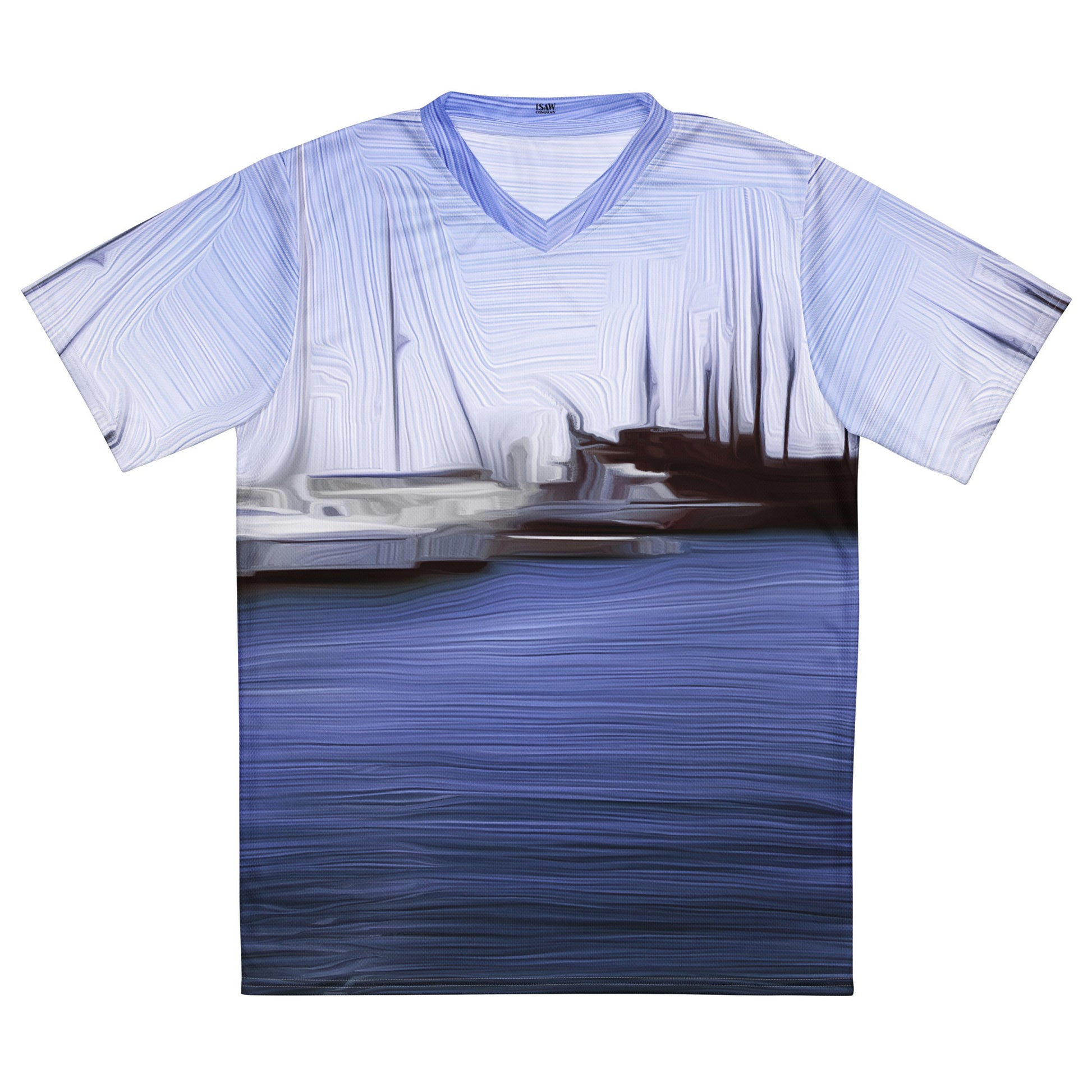 The Sleeping Yachts (at Afternoon) - Unisex Sports Jersey - iSAW Company