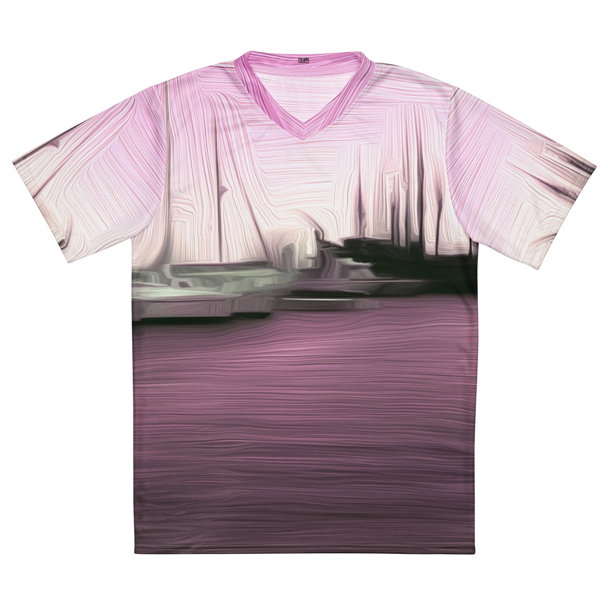 The Sleeping Yachts (at Evening) - Unisex Sports Jersey - iSAW Company