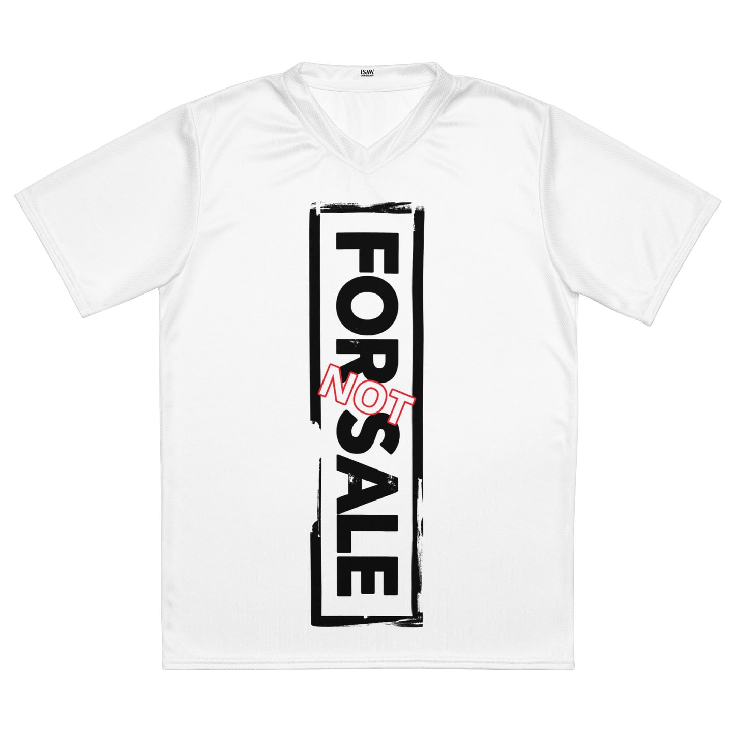 Not For Sale Black Stamp - Unisex Sports Jersey - iSAW Company