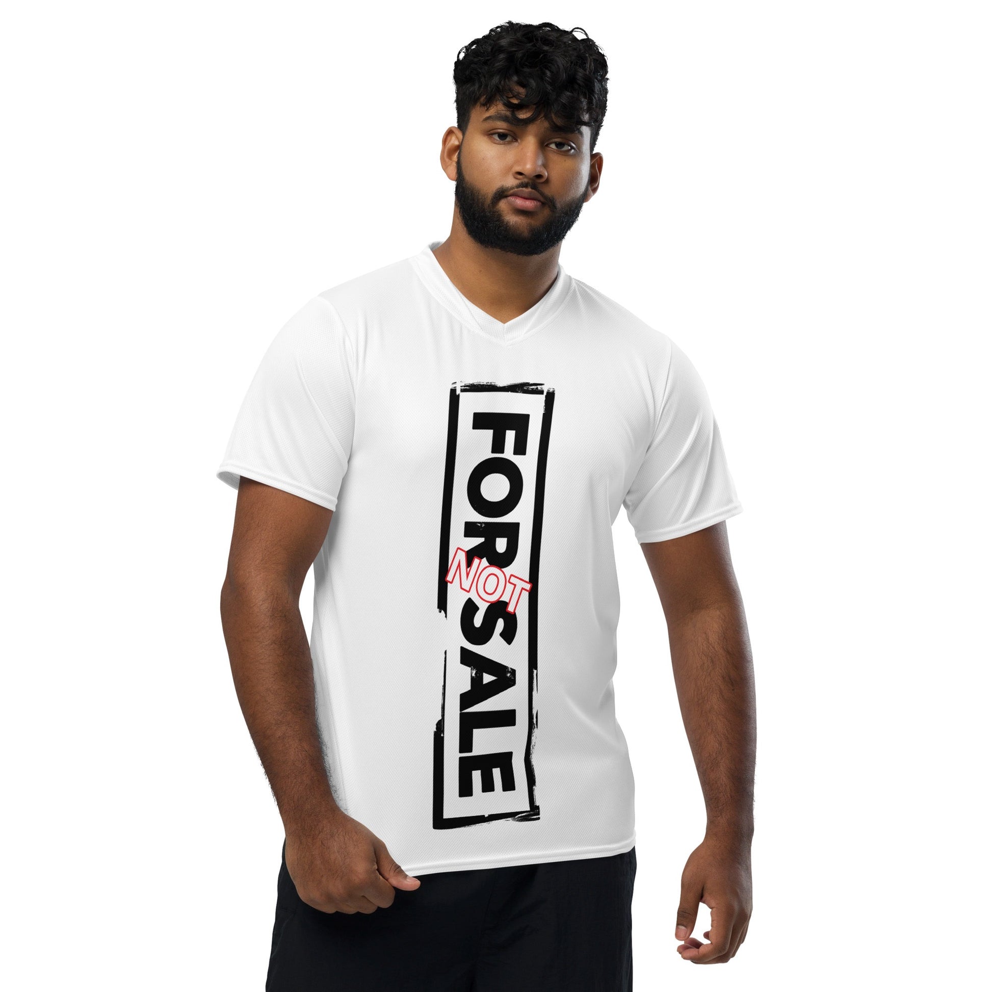 Not For Sale Black Stamp - Unisex Sports Jersey - iSAW Company